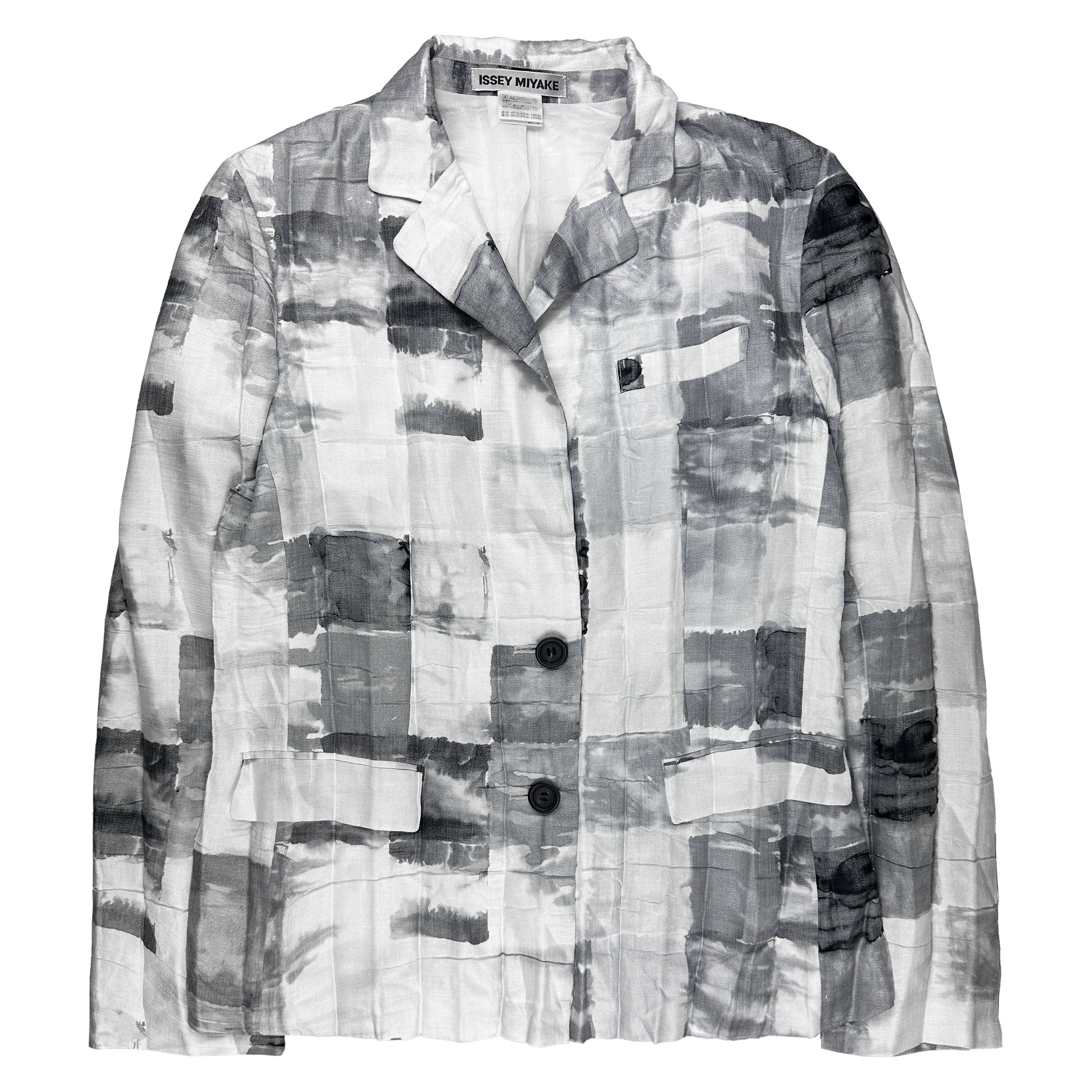 Issey Miyake Abstract Light Blazer Size US S / EU 44-46 / 1 - 1 Thumbnail