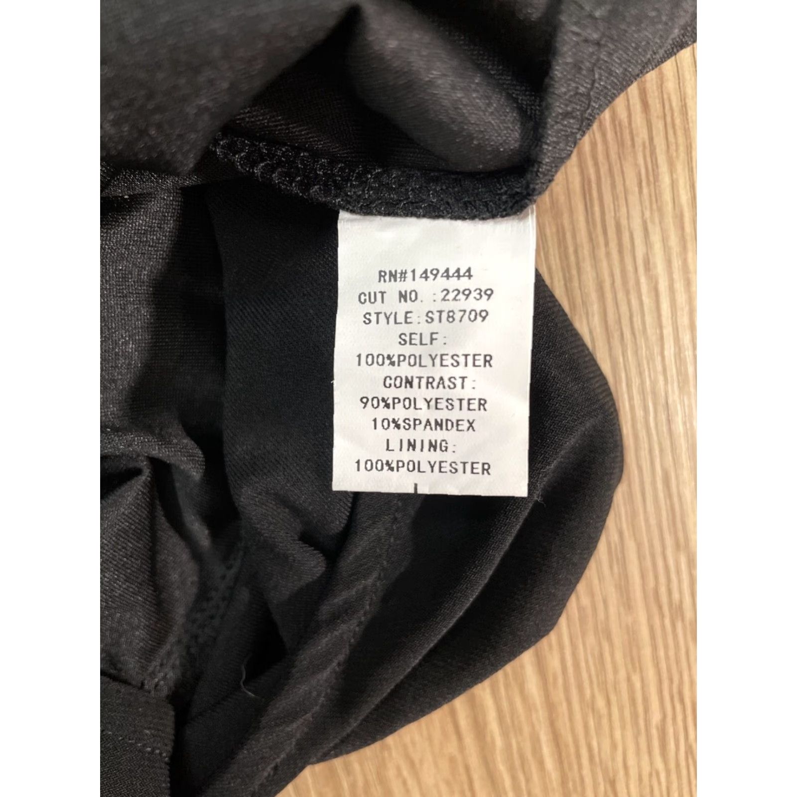 Vintage EMBERT Black Sheer Sleeve Bodysuit Women Large Size L / US 10 / IT 46 - 7 Thumbnail