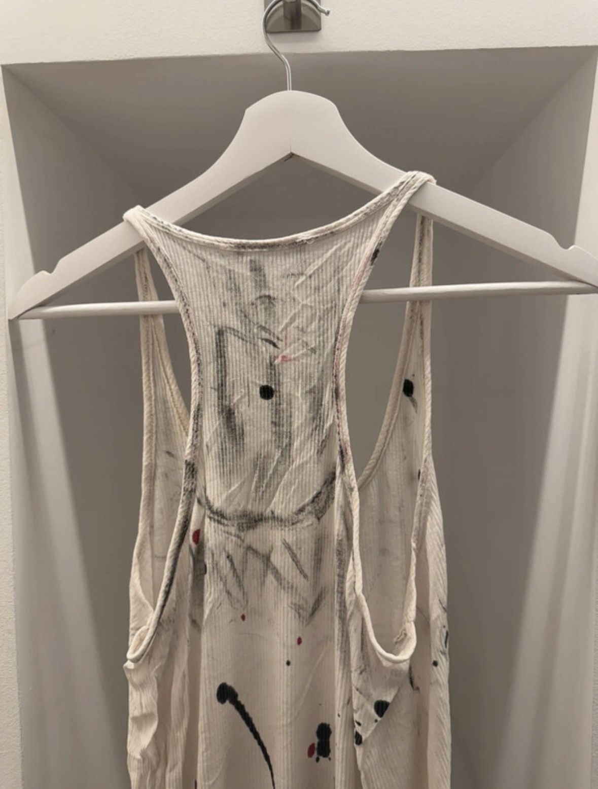 Balmain BALMAIN SS11 Blood Splatter Tank top Size US S / EU 44-46 / 1 - 4 Thumbnail