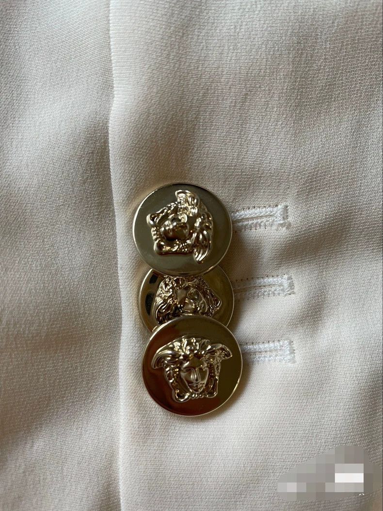 Versace Versace Mulberry silk genuine suit Size S / US 4 / IT 40 - 5 Thumbnail