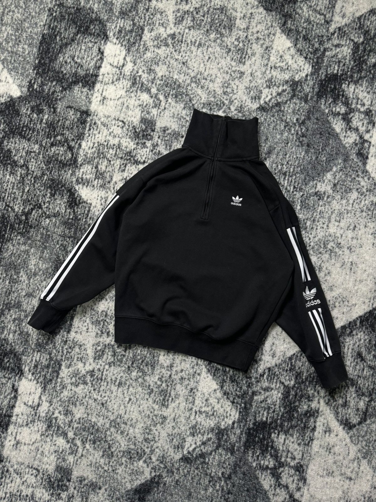Adidas × Vintage Vintage Adidas sweatshirt Half zip 1/4 Y2K 90s STYLE Size S / US 4 / IT 40 - 1 Thumbnail