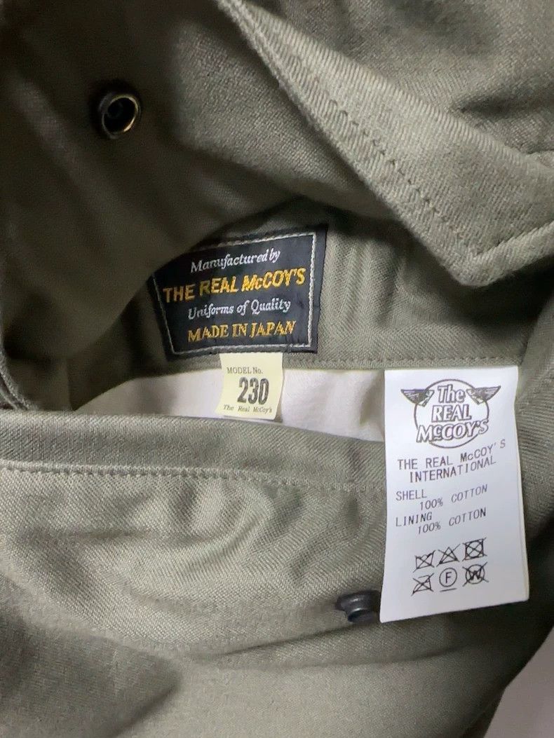 The Real McCoy's The Real McCoy's New version - First-generation M-65 jacket Size US S / EU 44-46 / 1 - 2 Thumbnail