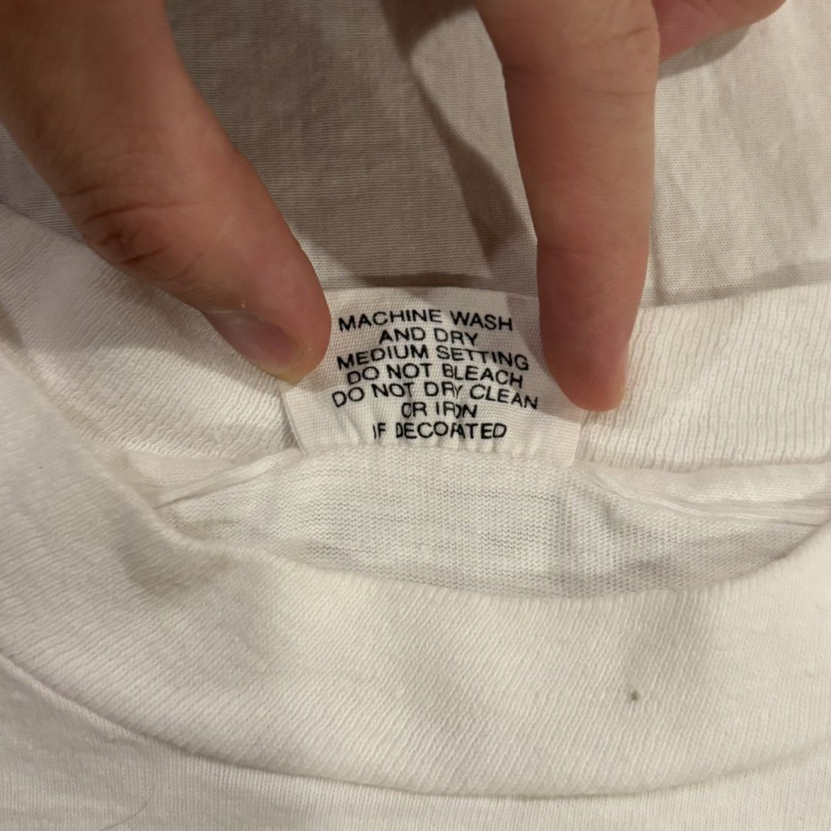 Hanes F-1 Hanes Beefy Tee White Size S Size US S / EU 44-46 / 1 - 5 Thumbnail