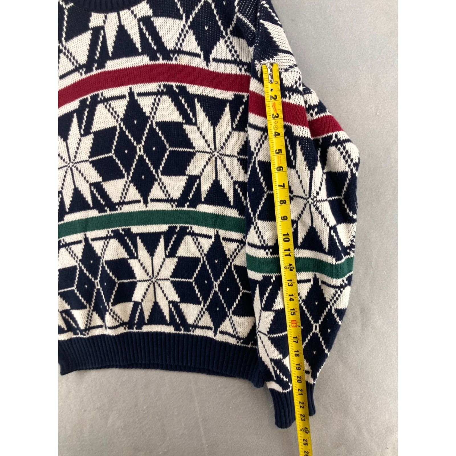 Jantzen Jantzen Sweater Mens Large Geometric Grandpa Dad Vintage Cosby Size US L / EU 52-54 / 3 - 4 Thumbnail