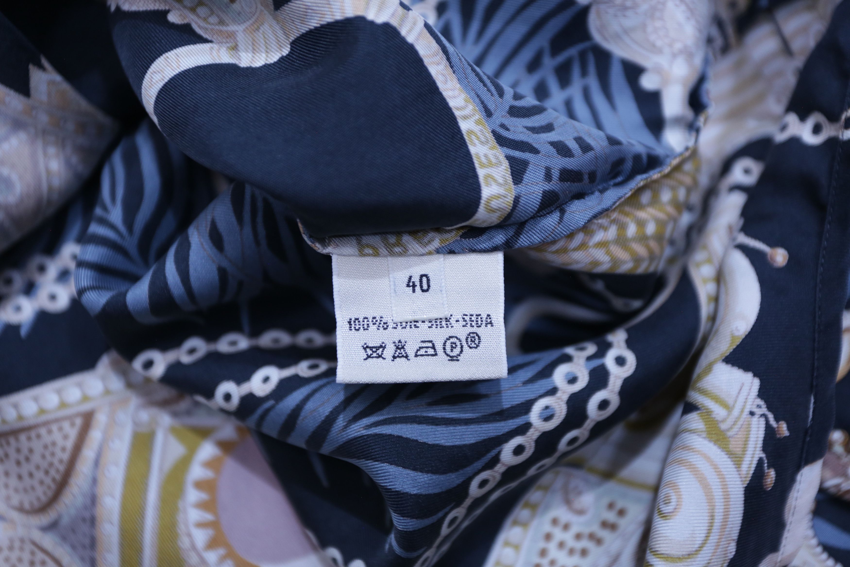 Hermes Hermes - Margiela - Terres Precieuses Scarf Shirt Size S / US 4 / IT 40 - 6 Thumbnail