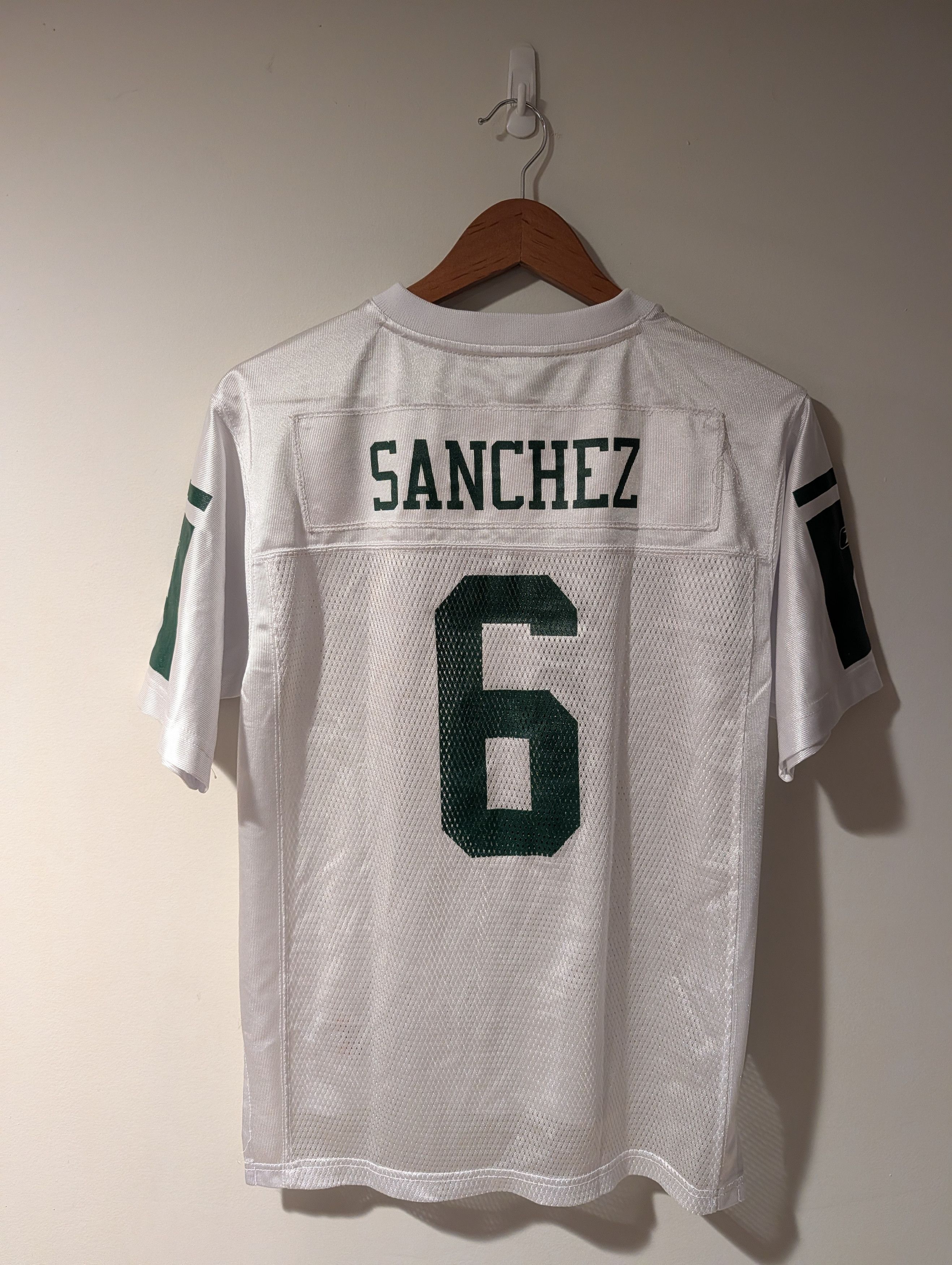 NFL Y2K Reebok New York Jets Mark Sanchez #6 NFL Jersey Youth L Size US L / EU 52-54 / 3 - 8 Thumbnail