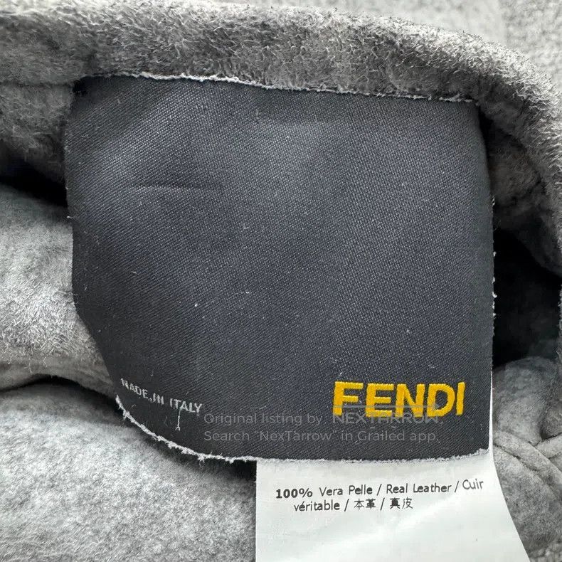 Fendi Fendi Leather and Fur Coat Size US L / EU 52-54 / 3 - 4 Thumbnail