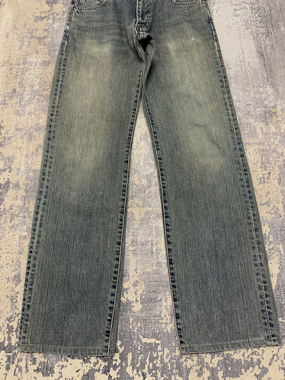 If Six Was Nine Vintage 90s Wrangler Jeans Rusty Straight Leg Denim Size US 30 / EU 46 - 4 Thumbnail