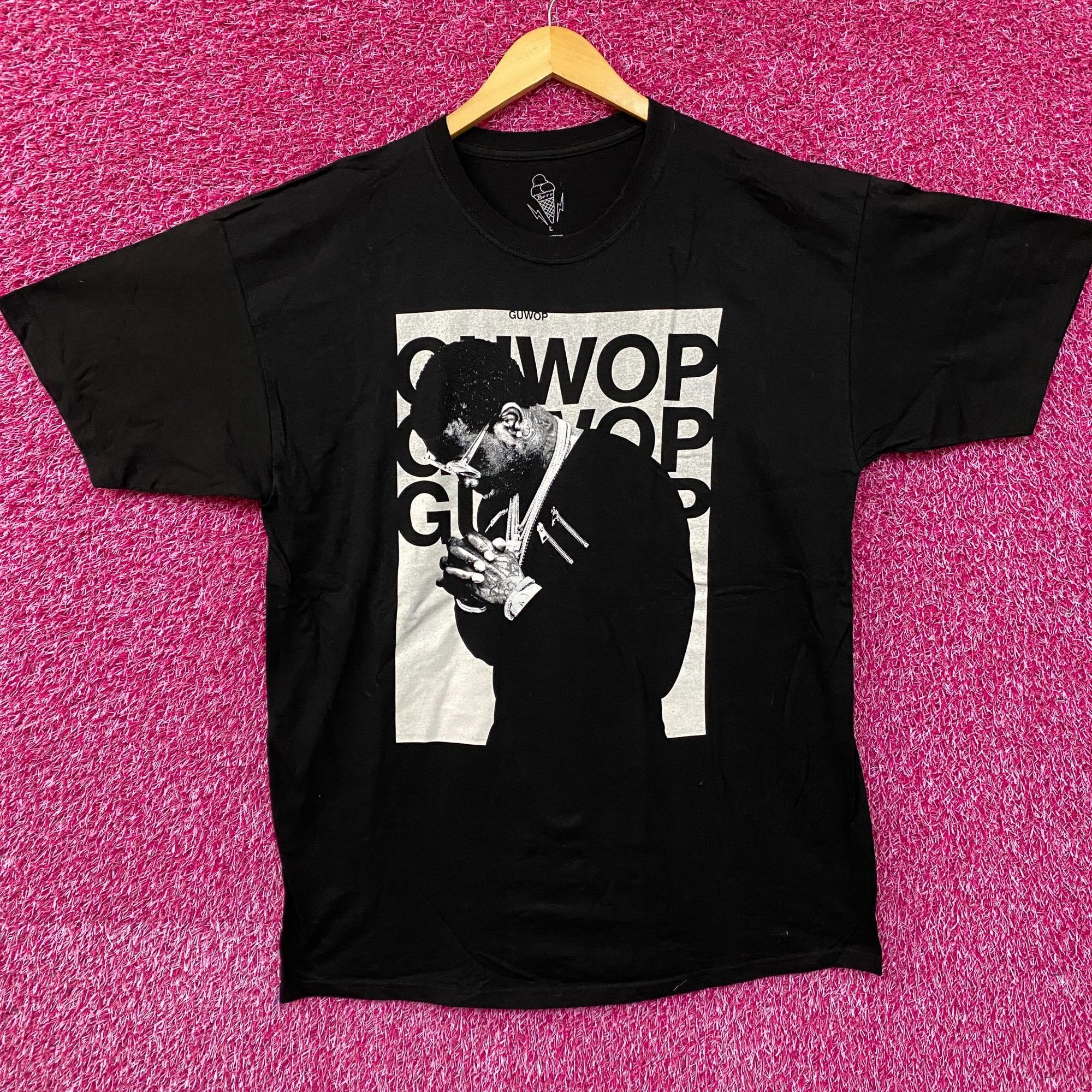 Rap Tees Gucci Mane Guwap Side Pose Hip Hop Rap T-Shirt Large Size US L / EU 52-54 / 3 - 1 Thumbnail