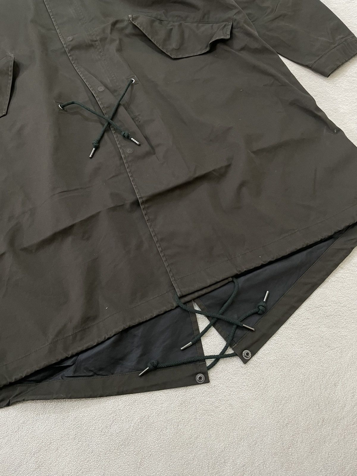 Undercover 2000s Number Nine M51 Parka Olive Hooded Jacket Field Coat Size US XL / EU 56 / 4 - 3 Thumbnail