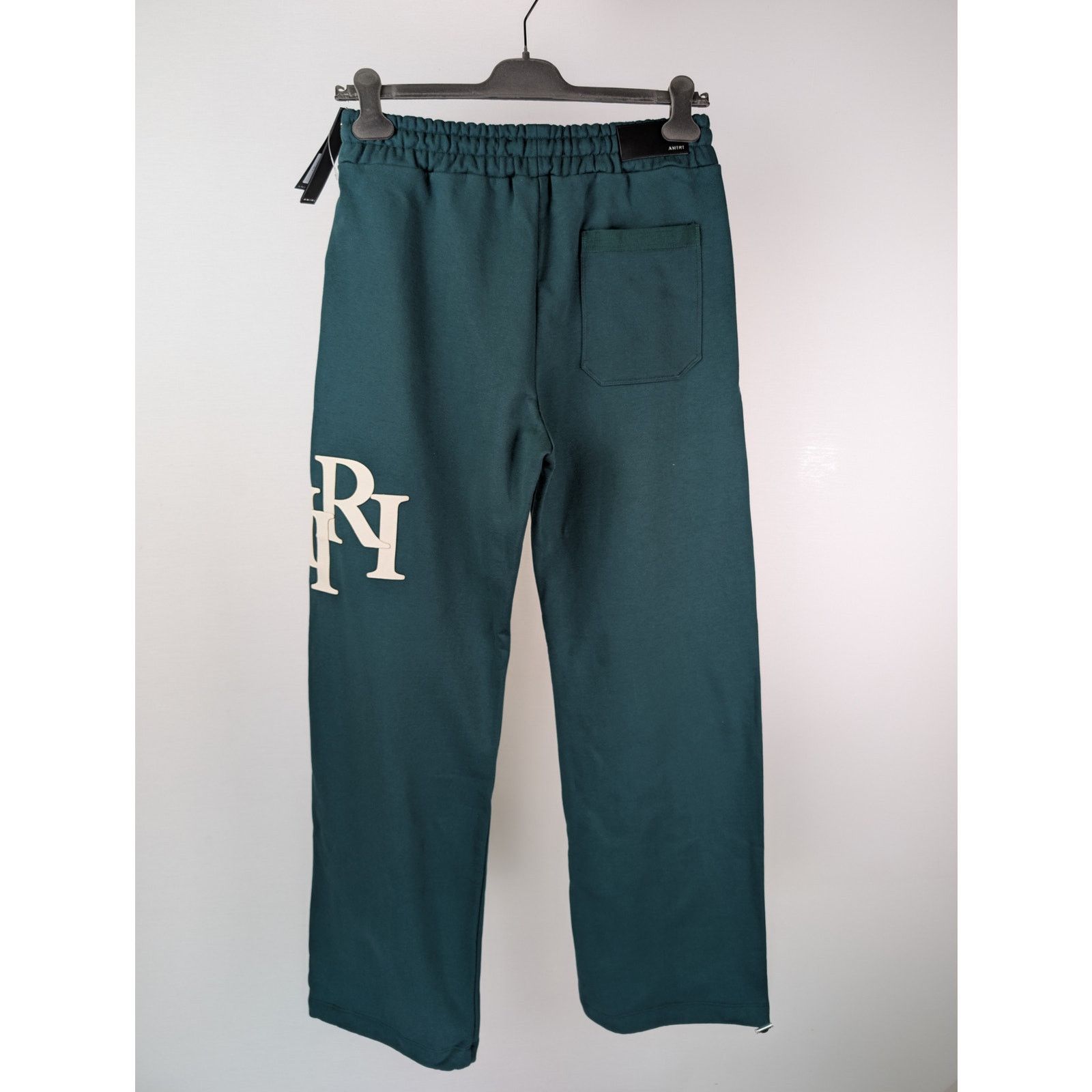 Amiri o1rshd1 Amiri Staggered Sweatpants in Rain Forest Size US 34 / EU 50 - 12 Thumbnail