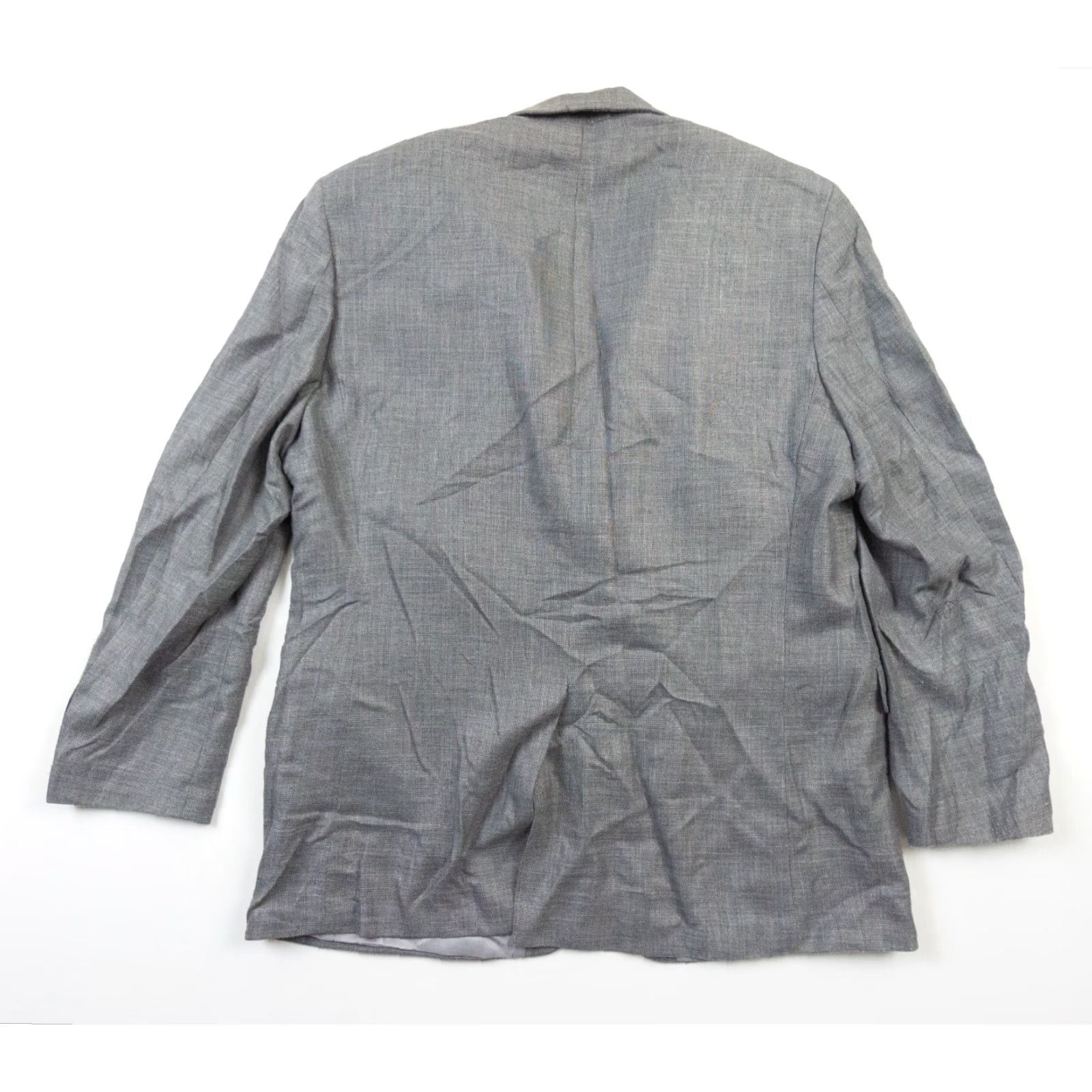 Ralph Lauren Lauren Ralph Lauren Blazer Men 44R Gray Tweed Jacket Preppy Style Mens Size 44R - 5 Thumbnail