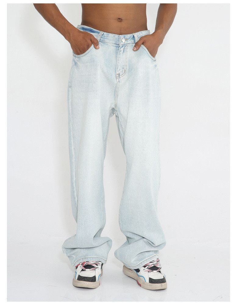 y2k washed faded skate hiphop jeans