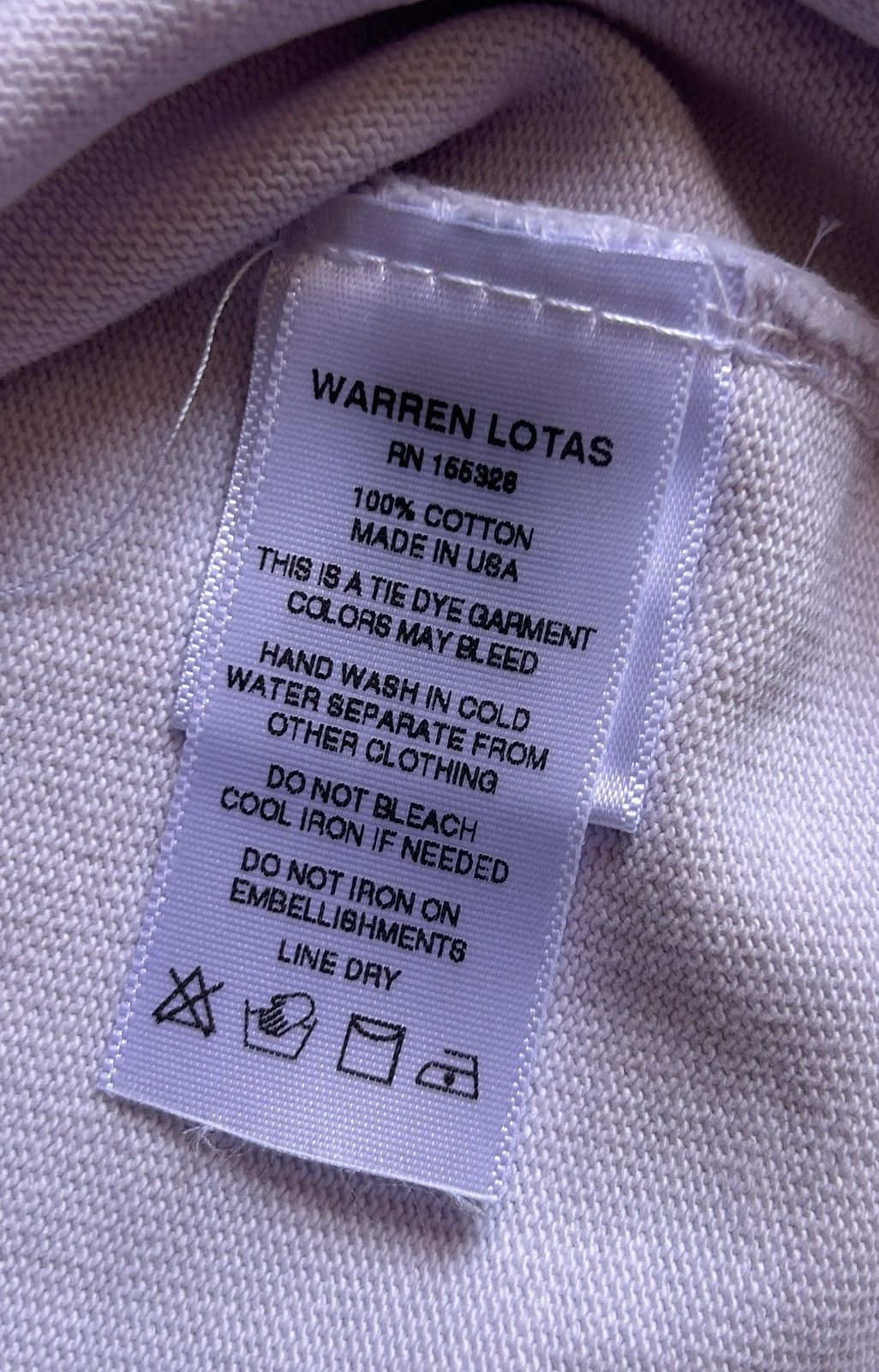 Warren Lotas Warren Lotas The Calm Before The Storm Tie Dye Shirt Size: S Size US S / EU 44-46 / 1 - 5 Thumbnail