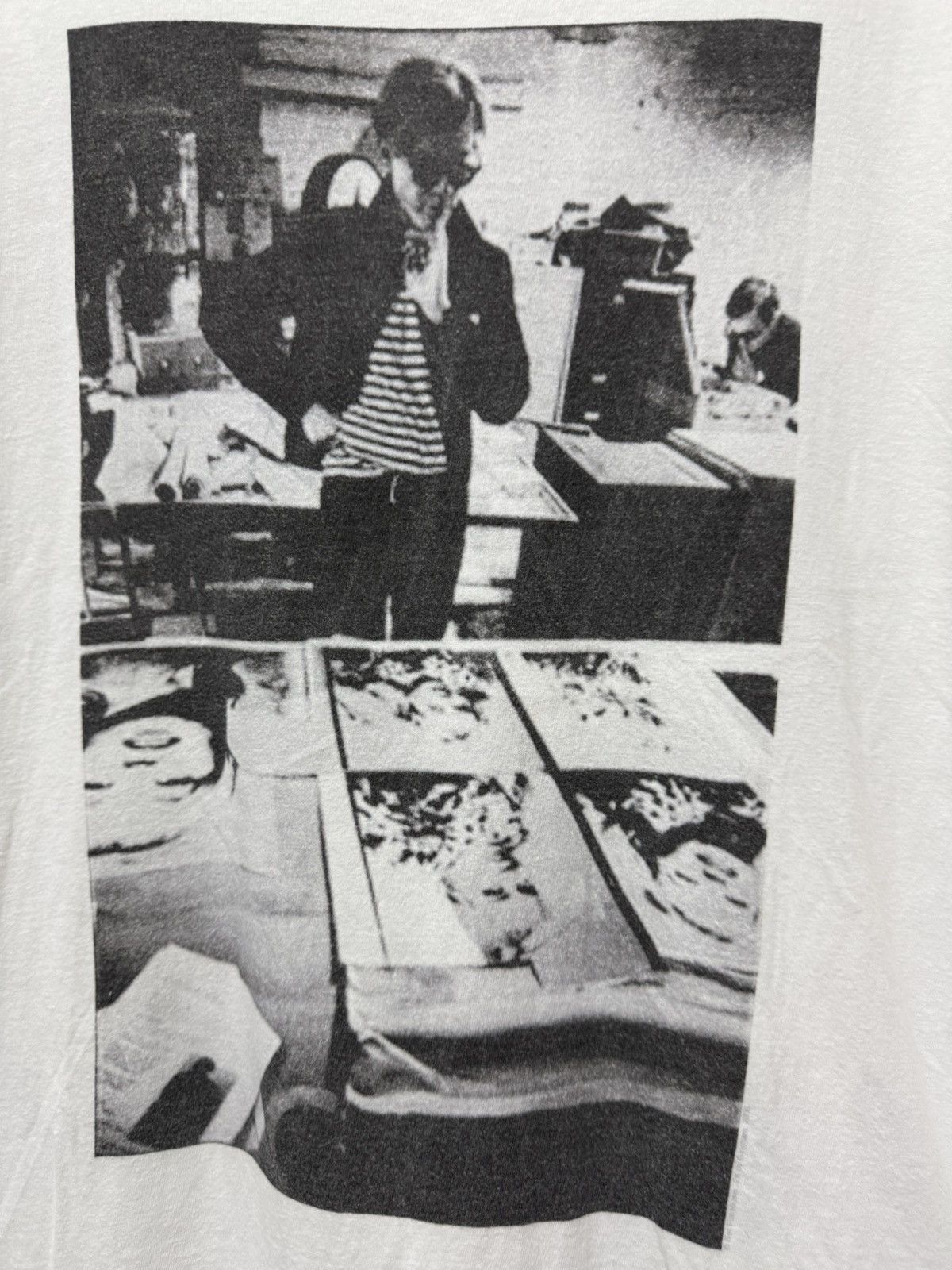 Andy Warhol Andy Warhol Photo tee Black n White Photographer art Tshirt Size US M / EU 48-50 / 2 - 2 Thumbnail