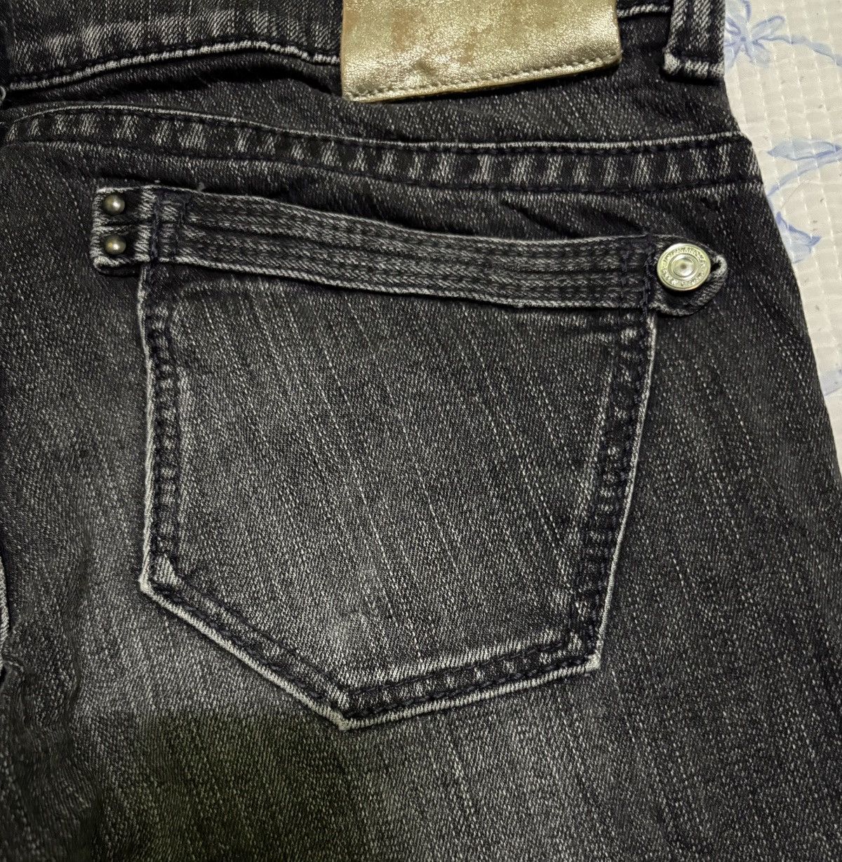 Japanese Brand Japanese Queen’s Low Streetwear Flared Denim Size US 30 / EU 46 - 16 Thumbnail