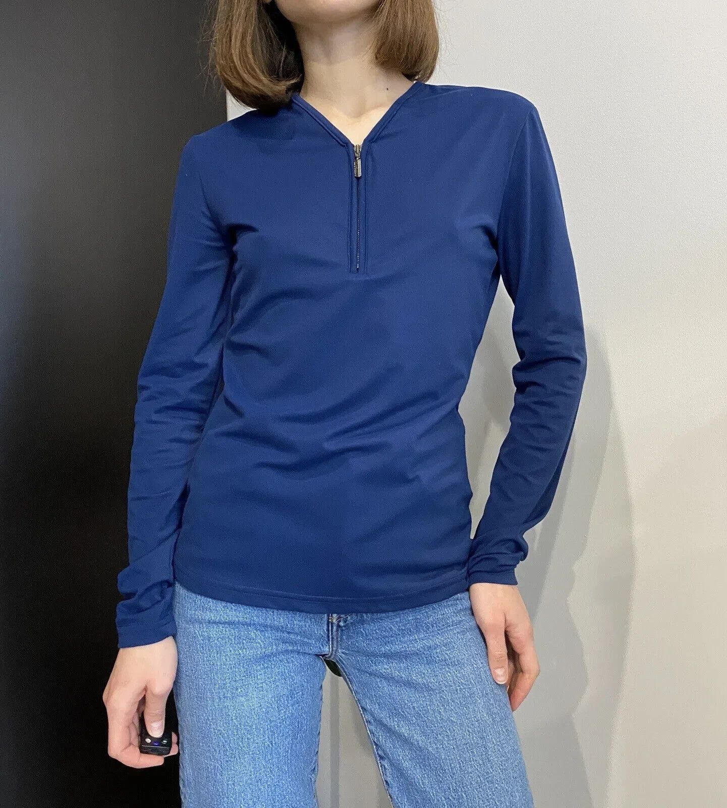 Versace Jeans Couture Vintage 2000s Y2k Versace Jeans Couture Women Longsleeve Top Size M / US 6-8 / IT 42-44 - 1 Thumbnail