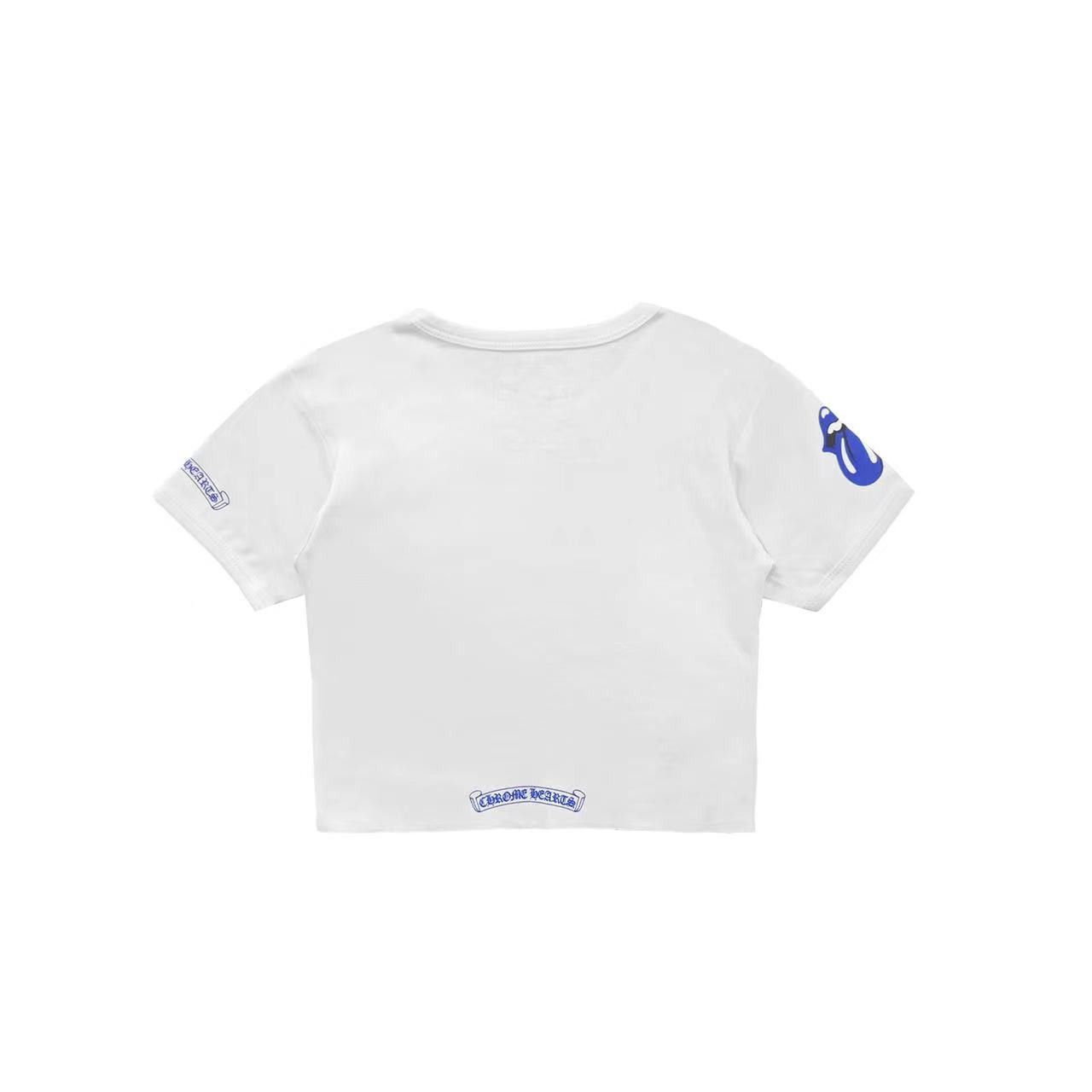 Chrome Hearts × The Rolling Stones Chrome Hearts Rolling Stones Neck Logo Baby Short Tee Size ONE SIZE - 2 Thumbnail