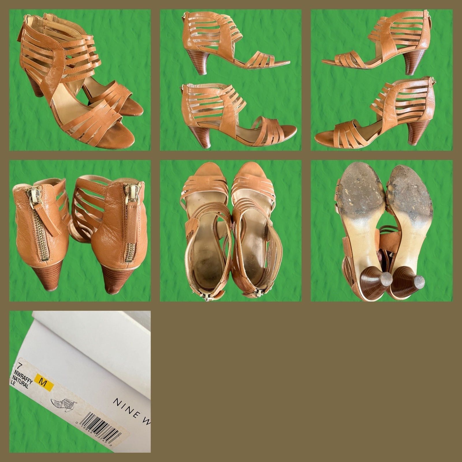 Nine West Leather Mini Heel Boots 4 Pairs Nine West Leather Heeled Size US 7 / IT 37 - 4 Thumbnail