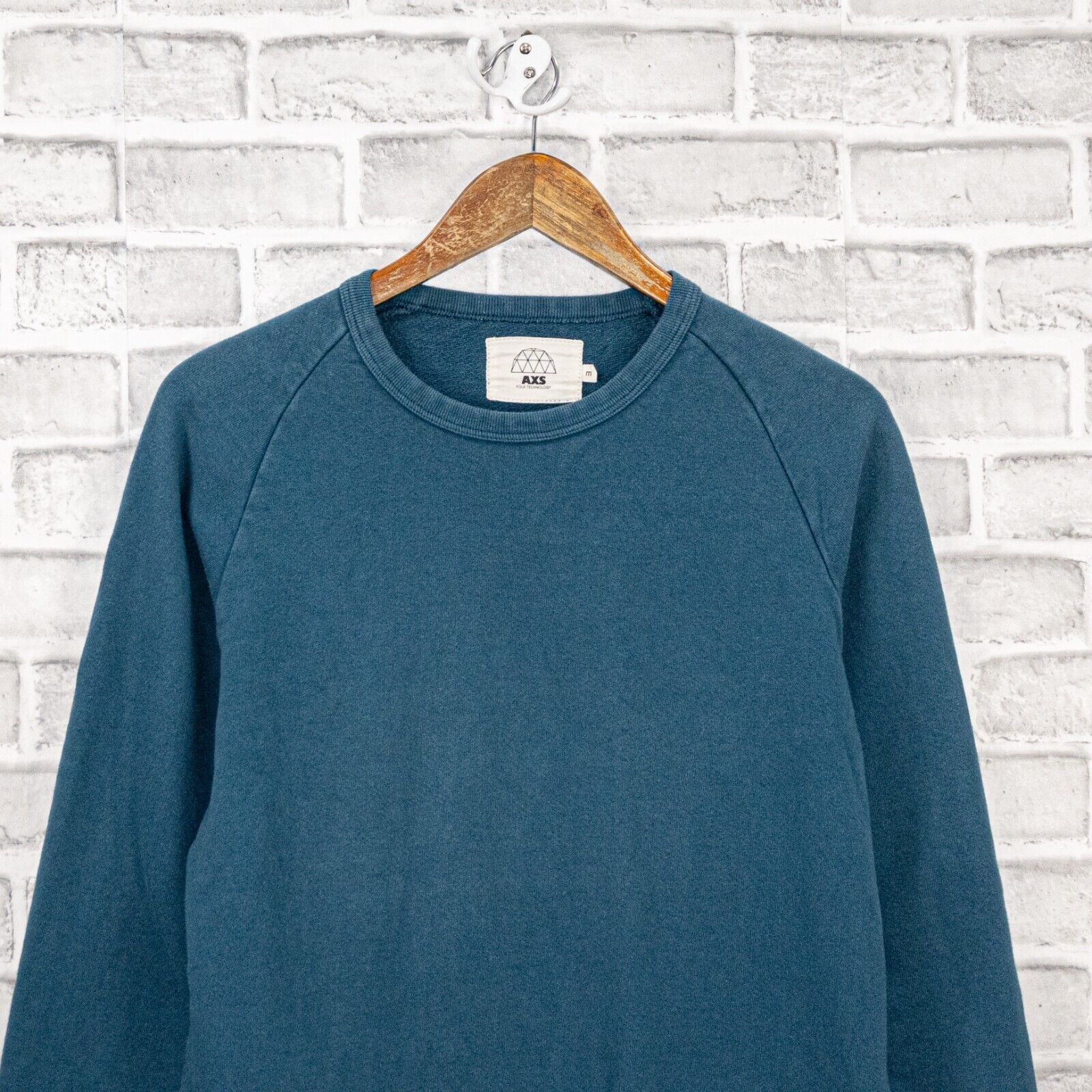AXS Folk Technology AXS Folk Technology Crew Neck Pullover Sweatshirt in Blue Size US M / EU 48-50 / 2 - 5 Thumbnail
