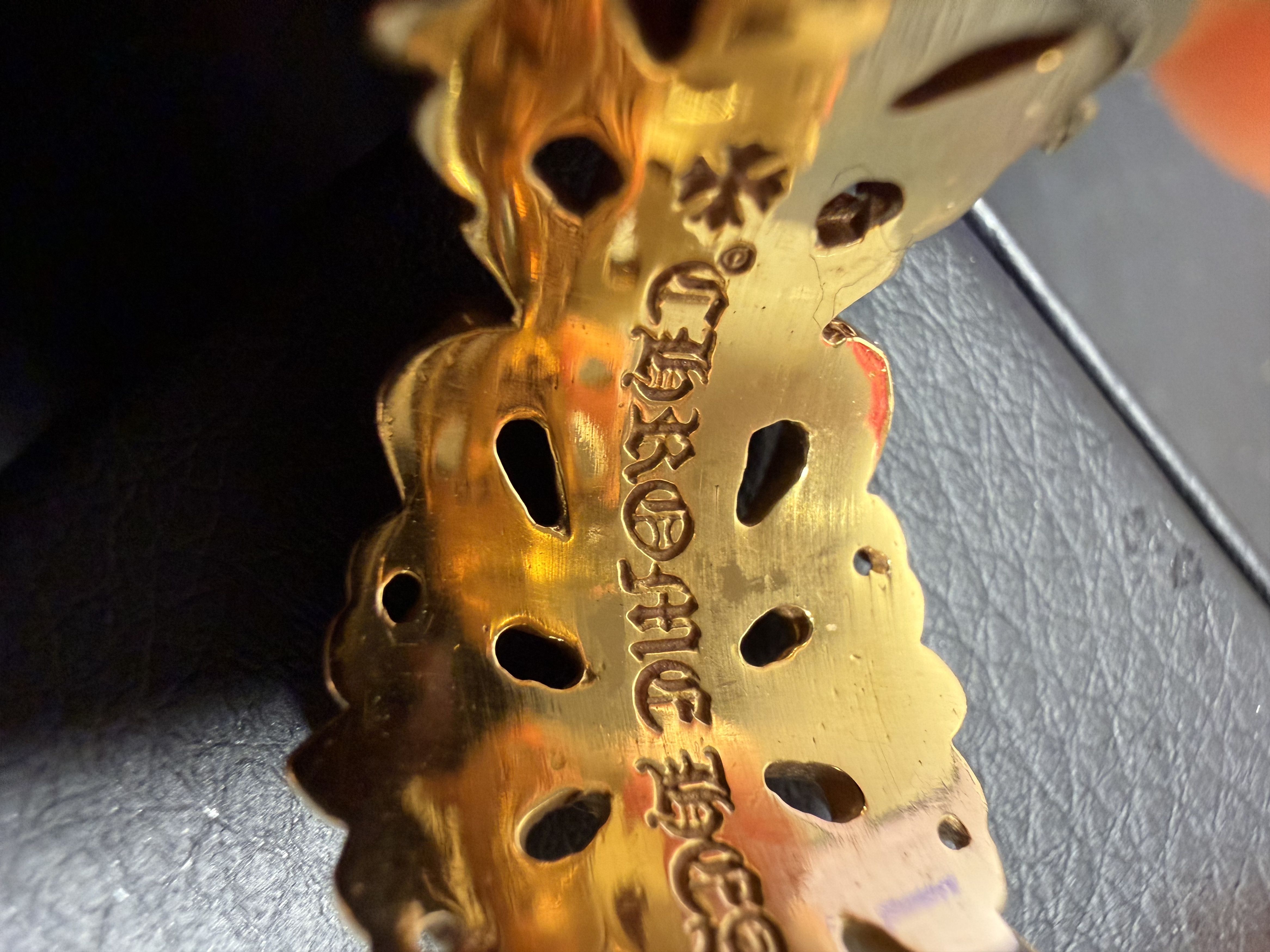 Chrome Hearts Chrome Hearts DBL Floral Cross Ring Size 8 Size ONE SIZE - 6 Thumbnail