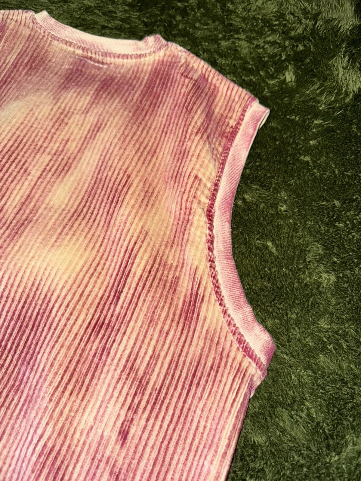 Pleasures [XL] Pleasures Overdyed Washed Corduroy Vest Size US XL / EU 56 / 4 - 10 Thumbnail