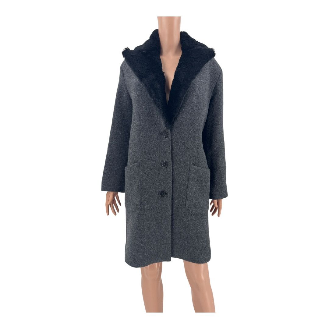 Zadig & Voltaire Zadig & Voltaire Jacket Wool Coat Gray Size S Size S / US 4 / IT 40 - 1 Thumbnail