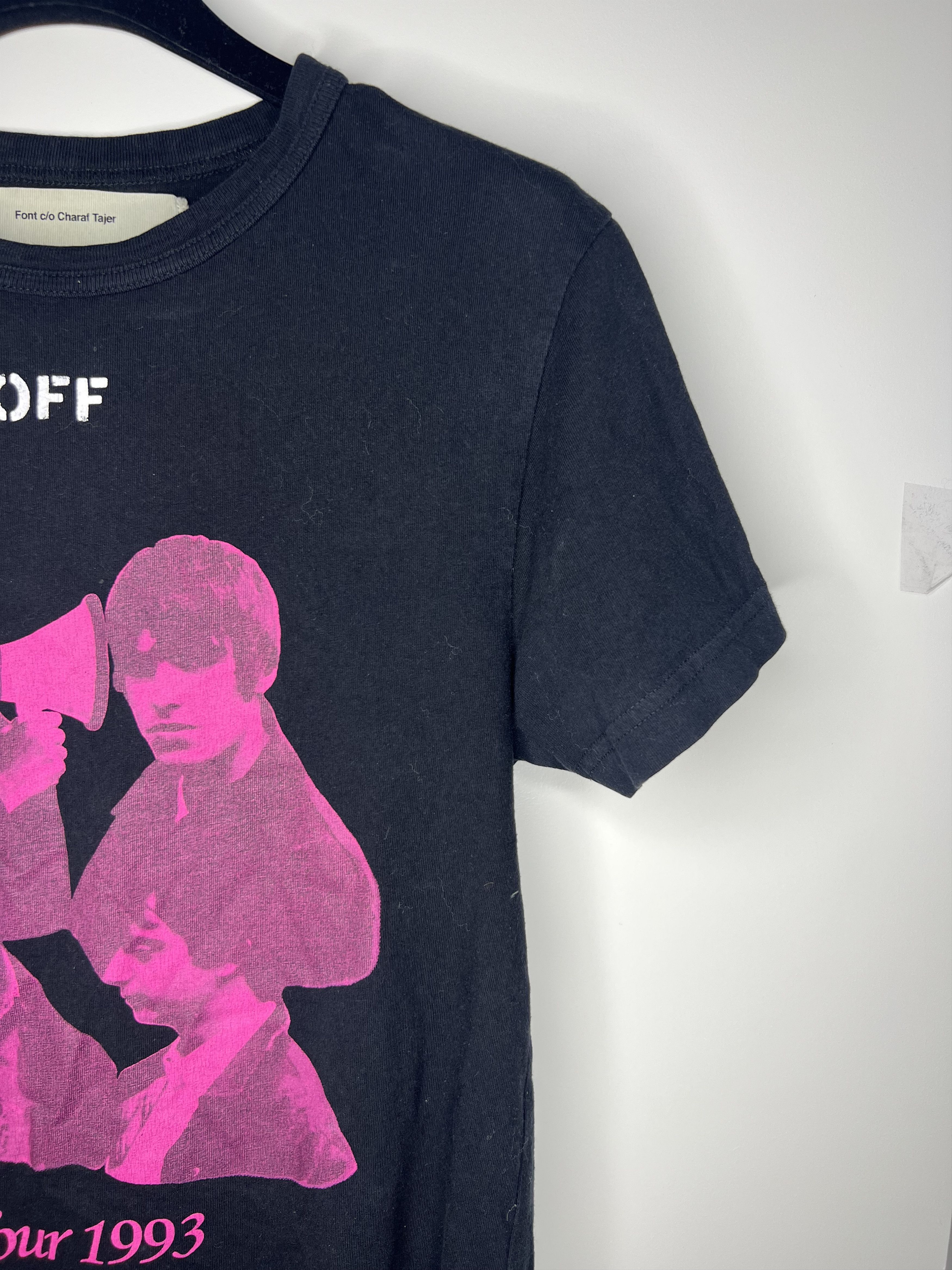 Off-White Black Tour 1993 Tee Size US S / EU 44-46 / 1 - 2 Thumbnail