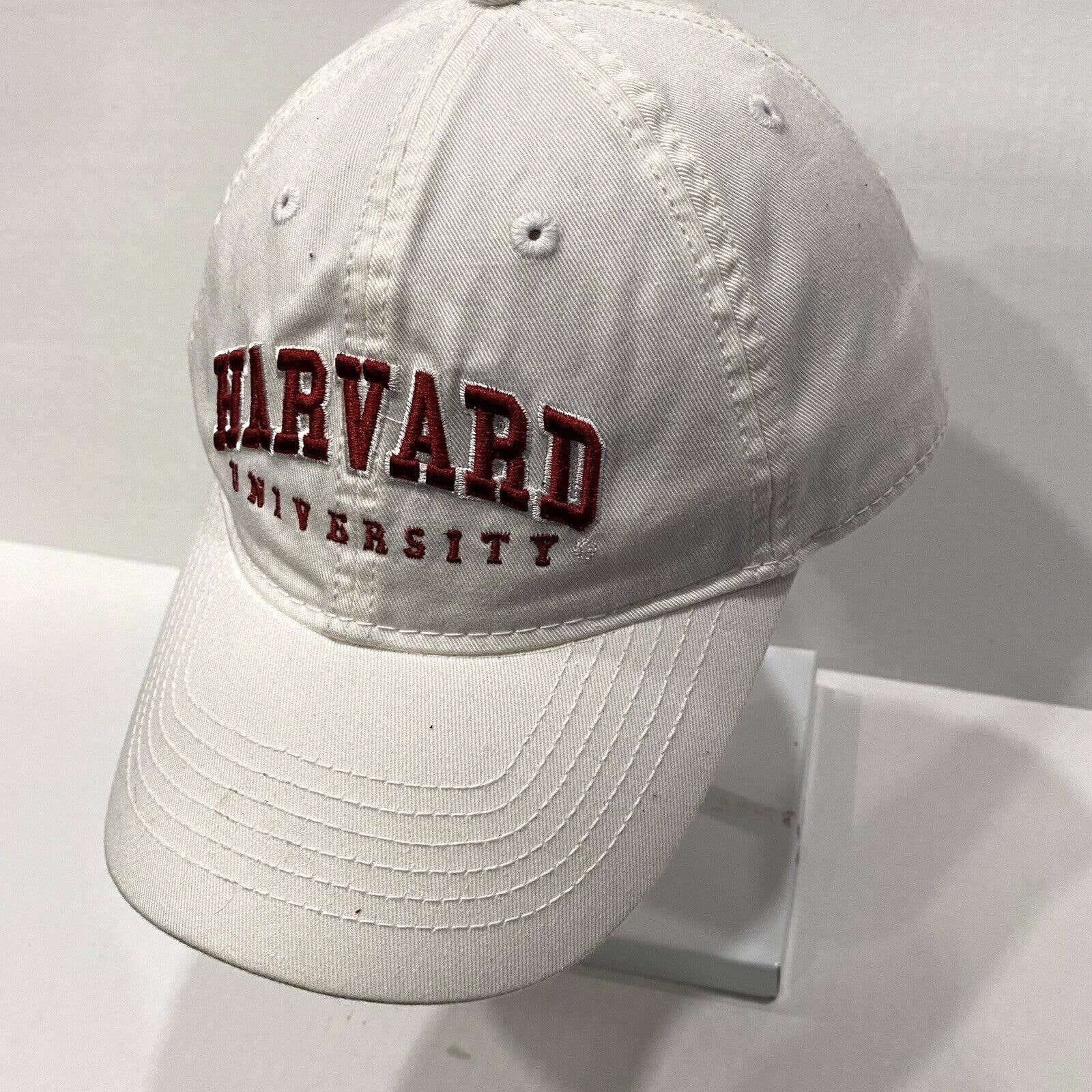 Harvard Harvard University Legacy Strapback Hat White Crimson | Grailed
