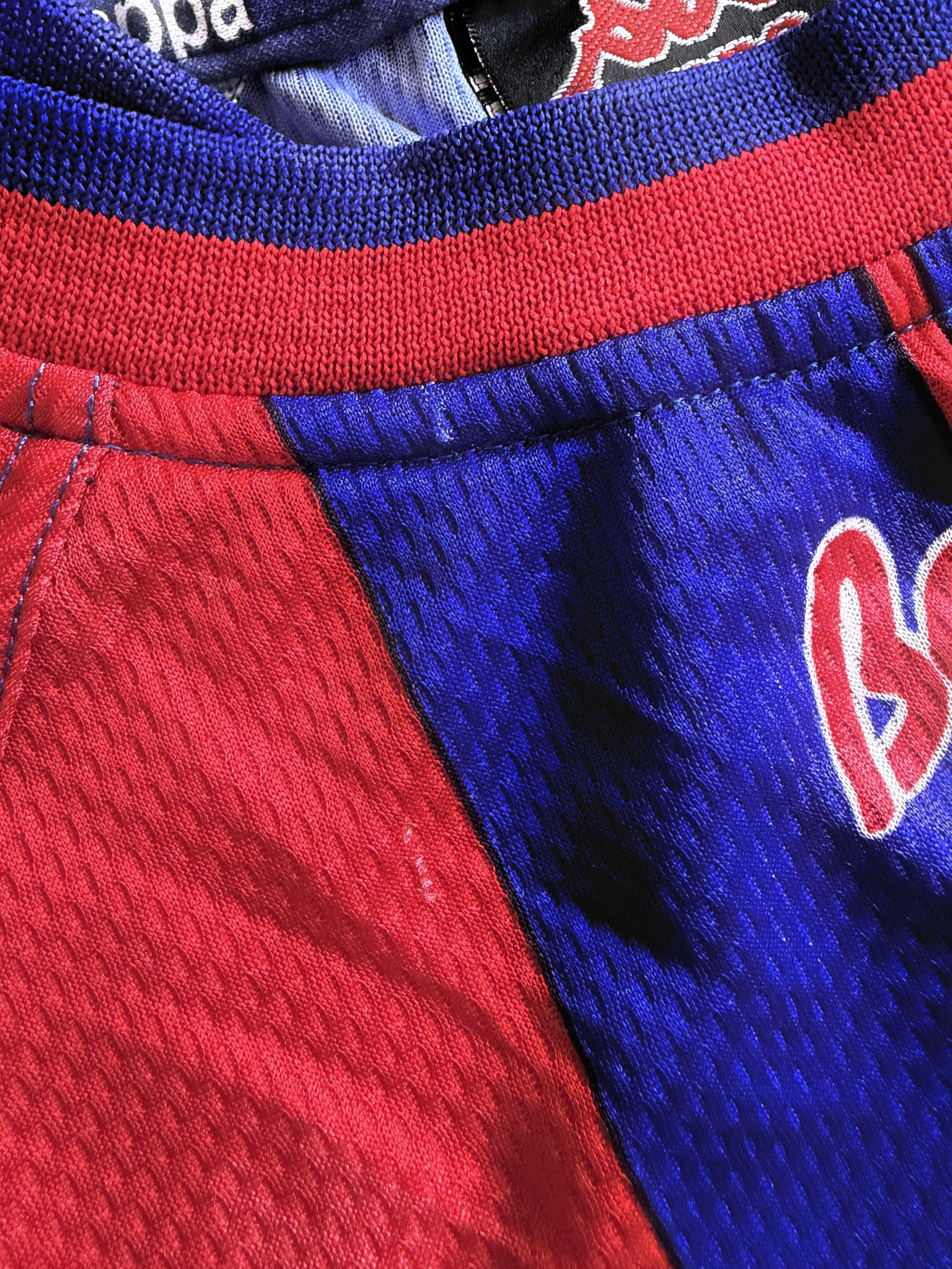 Kappa Barcelona Home Shirt 1997 - 1998 Kappa 97/98 Size US XL / EU 56 / 4 - 15 Thumbnail