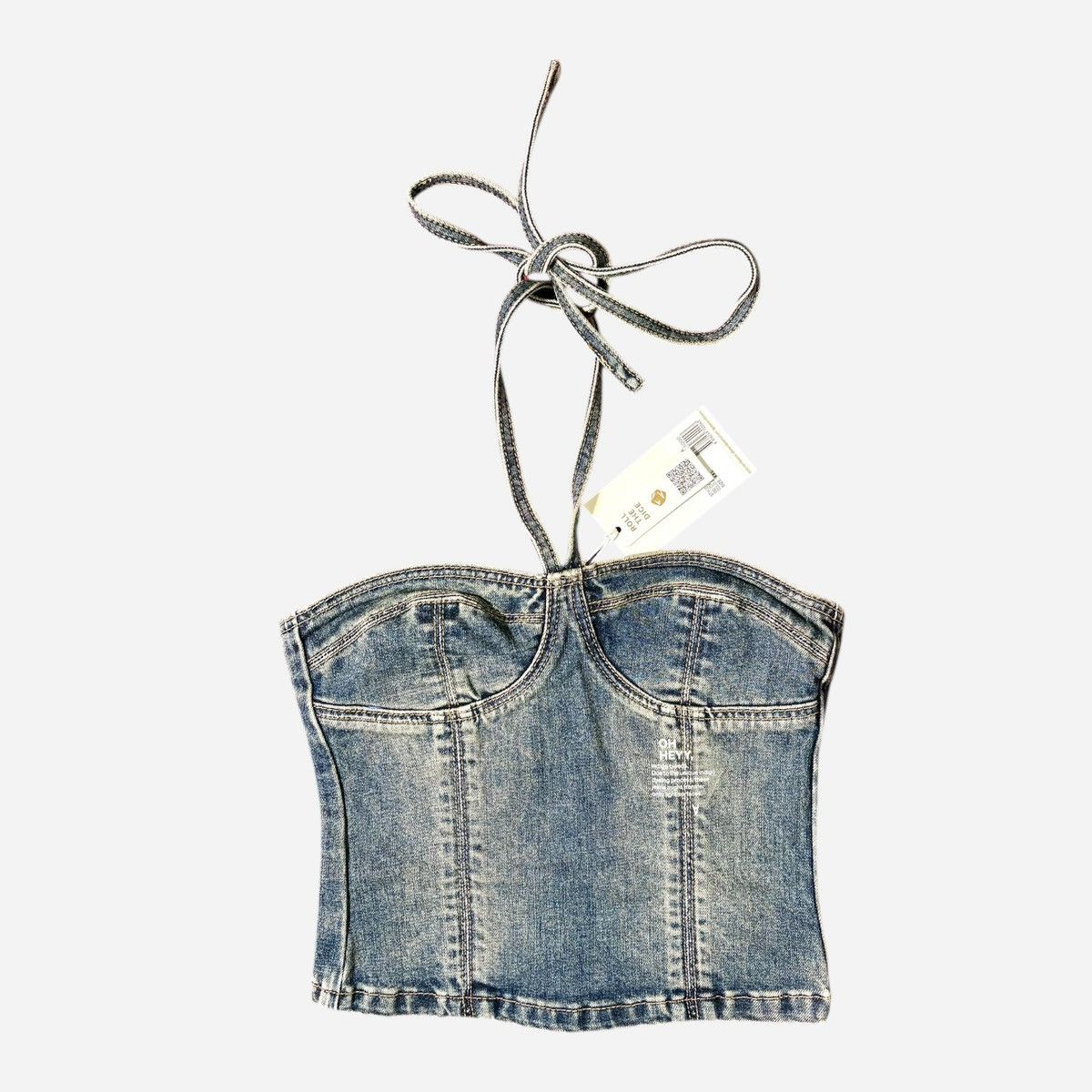 Other Abrand Jeans Women’s Zendya Halter Top Sz XXS or Size XXS / US 00 / IT 34 - 9 Thumbnail