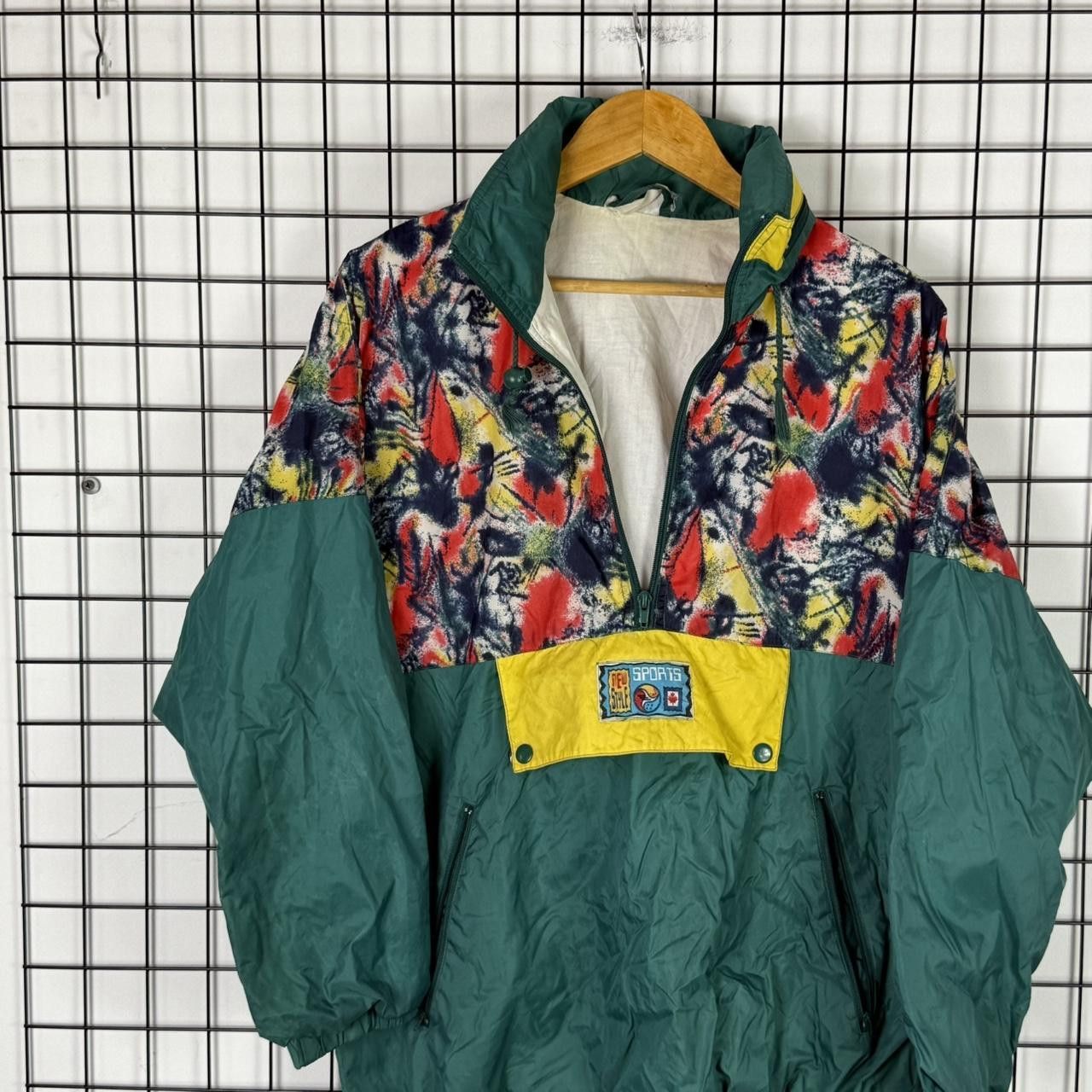 Vintage Vintage 90s Windbreaker Retro Jacket Purple Size US L / EU 52-54 / 3 - 2 Thumbnail