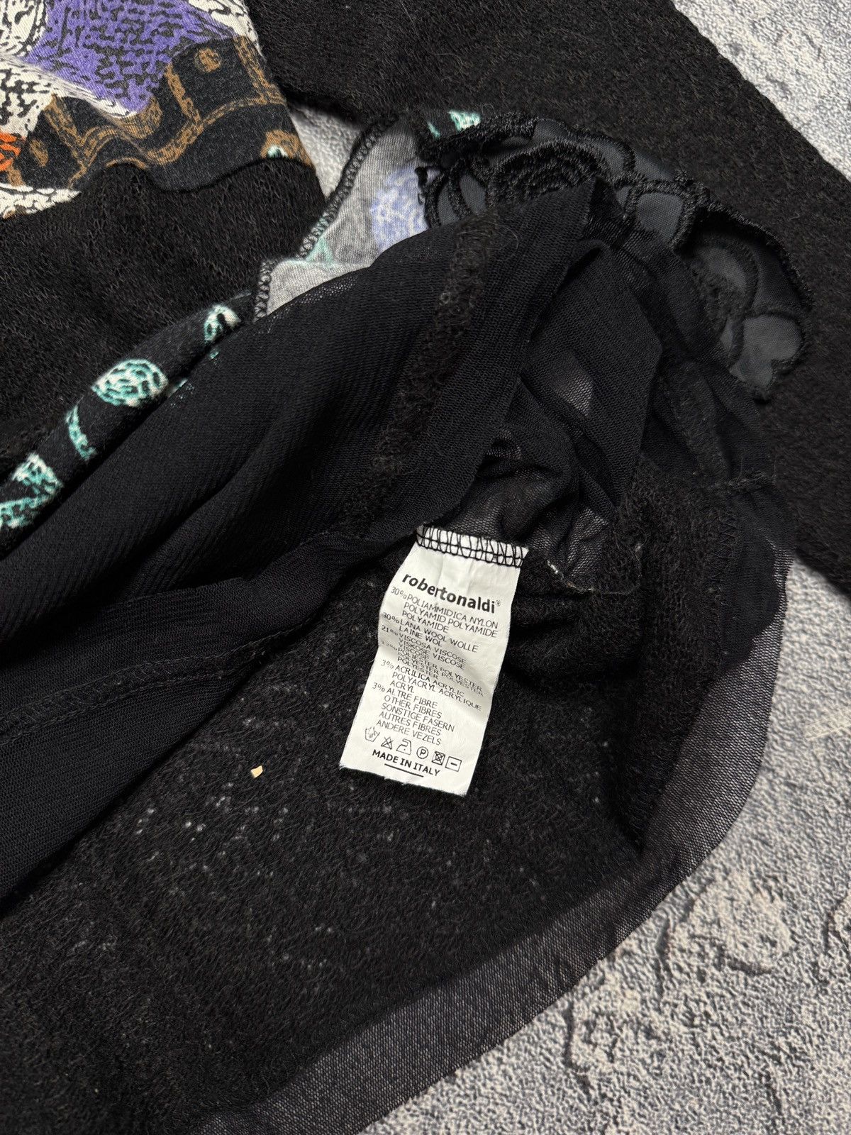 Japanese Brand VINTAGE ROBERTO NALDI 2000s OFF SHOULDERS LONG SLEEVE Size XL / US 12-14 / IT 48-50 - 7 Thumbnail