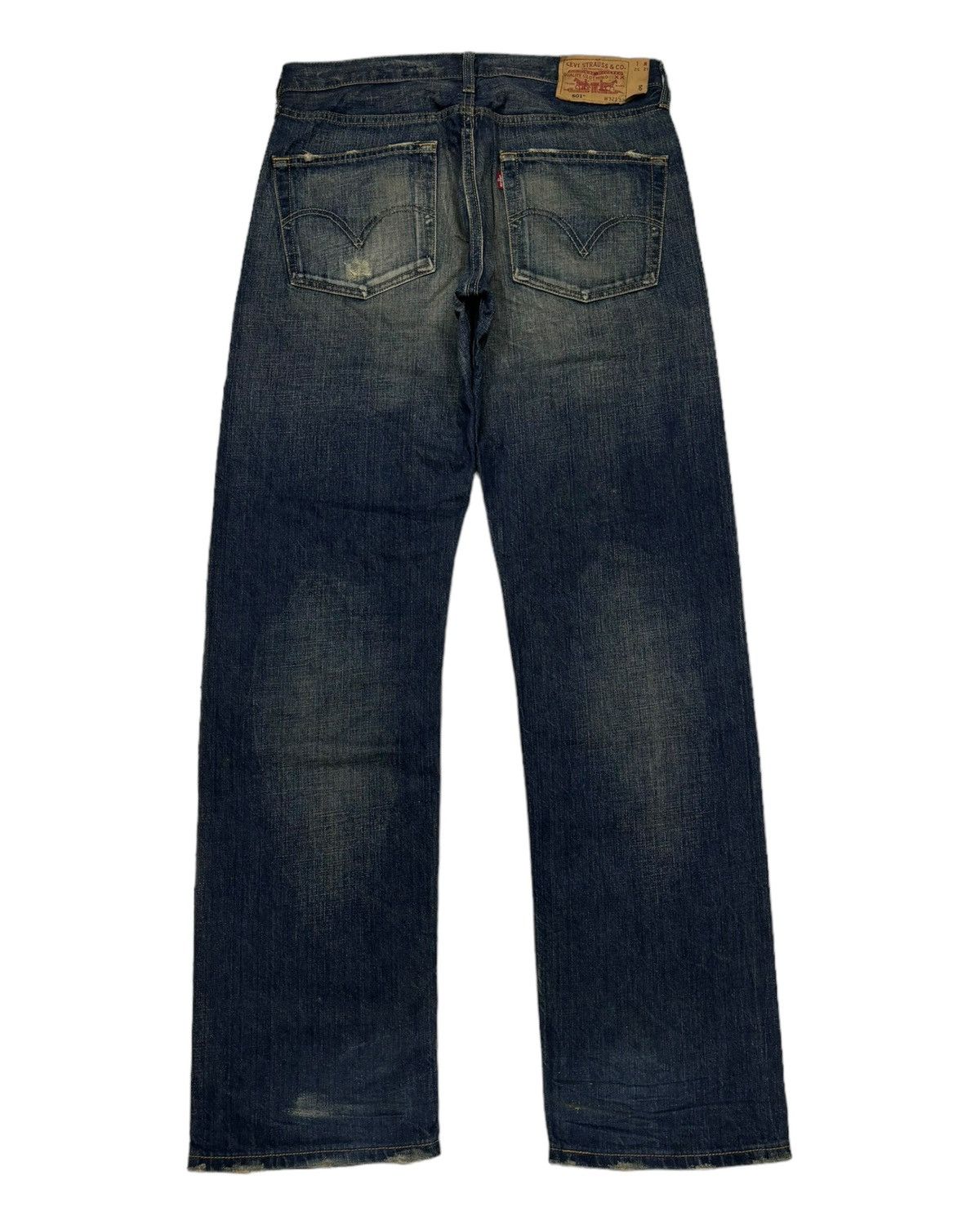 Levi's RARE LEVIS 501 JAPAN DISTRESSED DENIM JEANS Size US 32 / EU 48 - 2 Thumbnail