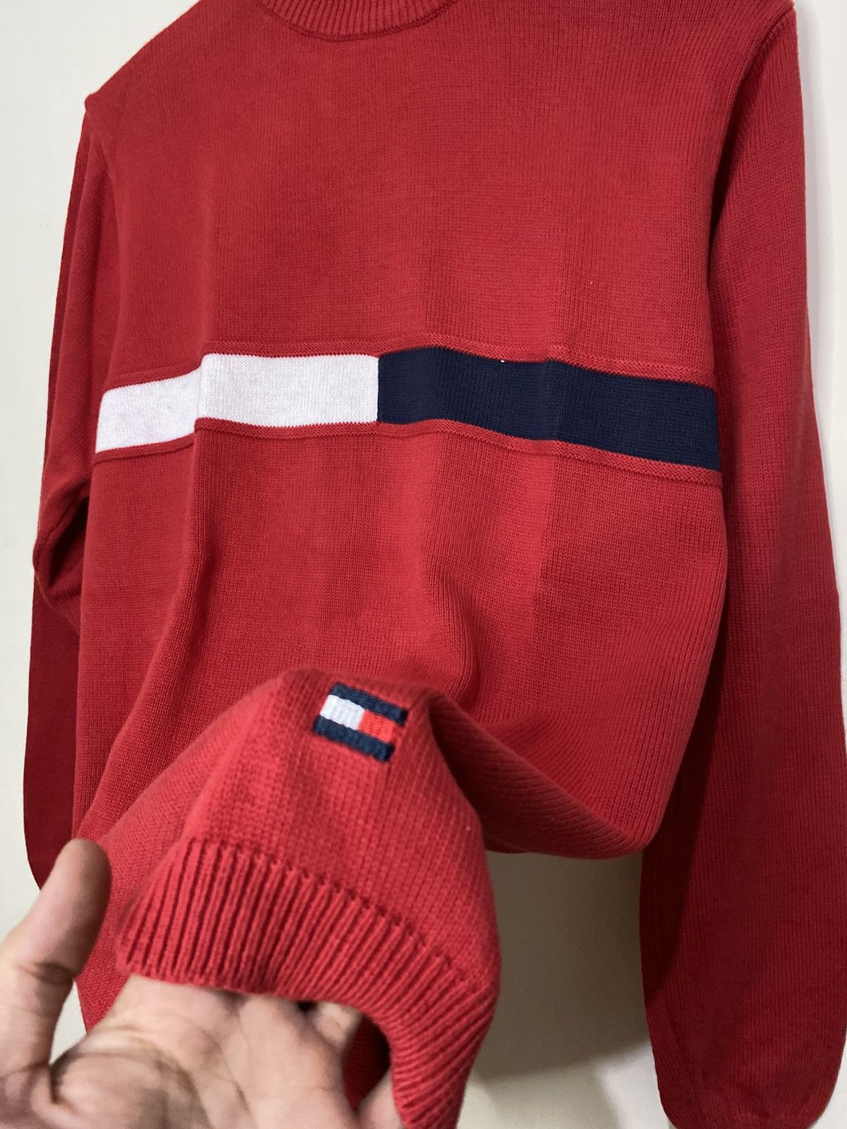 Tommy Hilfiger × Vintage Vintage Y2K Tommy Hilfiger Sweater old money style Size US L / EU 52-54 / 3 - 3 Thumbnail