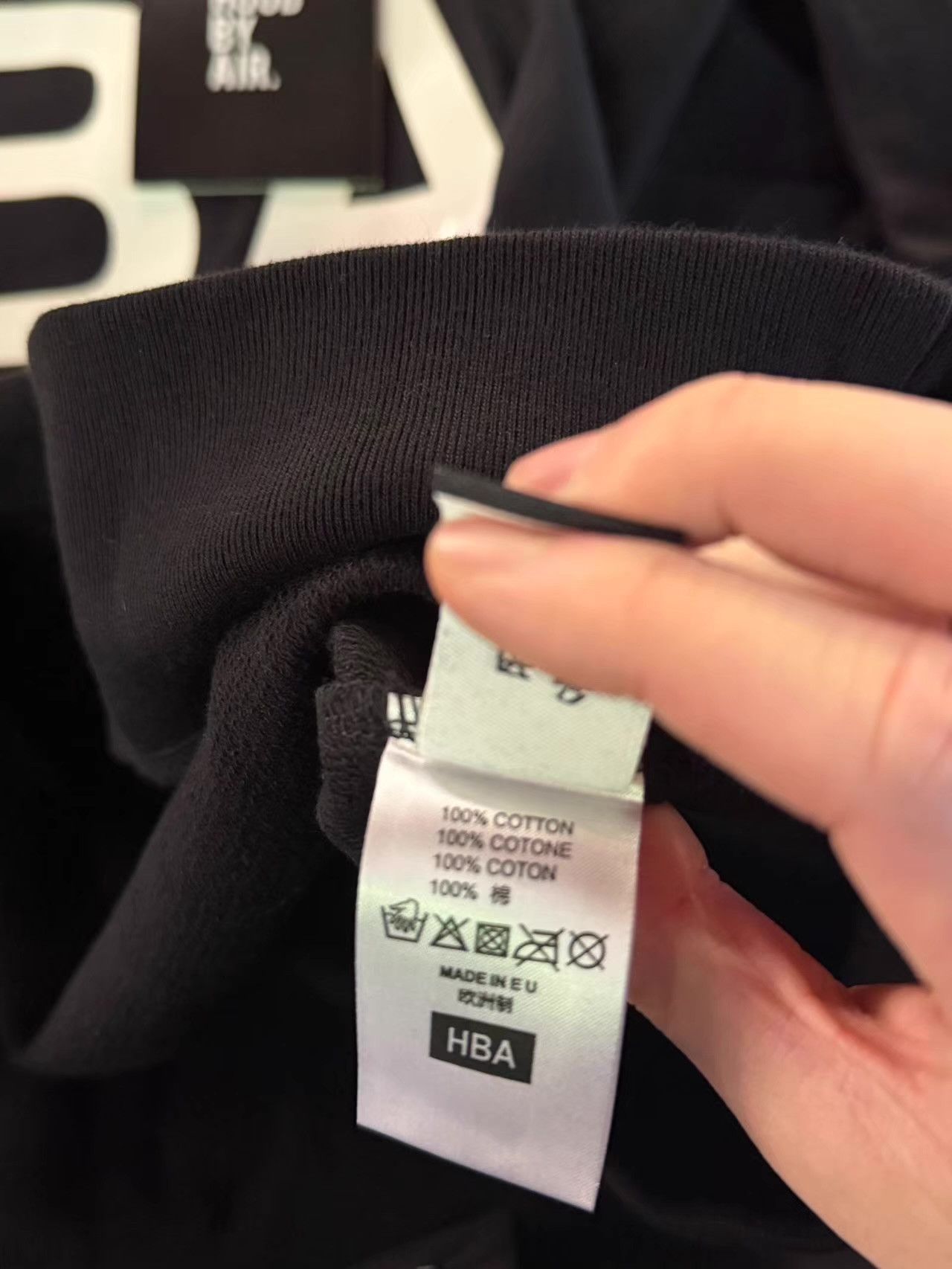 Hood By Air HBA HOOD BY AIR 15FW Black REHAB Crewneck Sweatshirt Q25 Size US XS / EU 42 / 0 - 2 Thumbnail