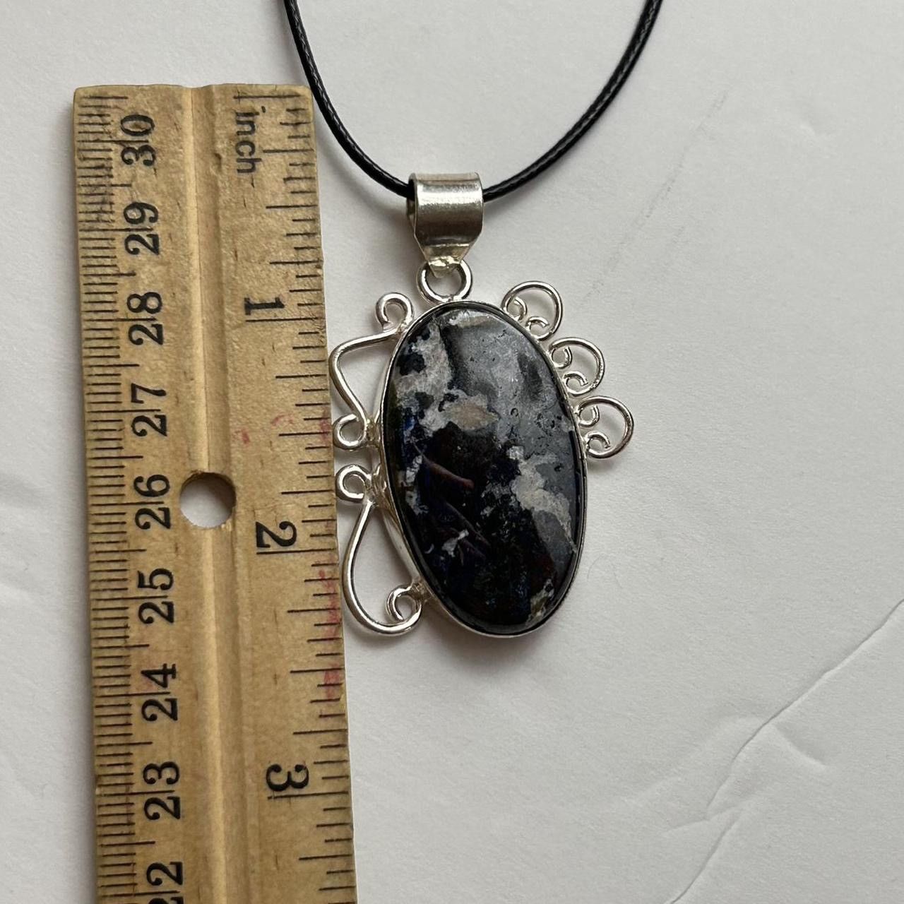 Other Arizona Chrysocolla Gemstone 925 Silver Pendant Necklace Size ONE SIZE - 5 Thumbnail
