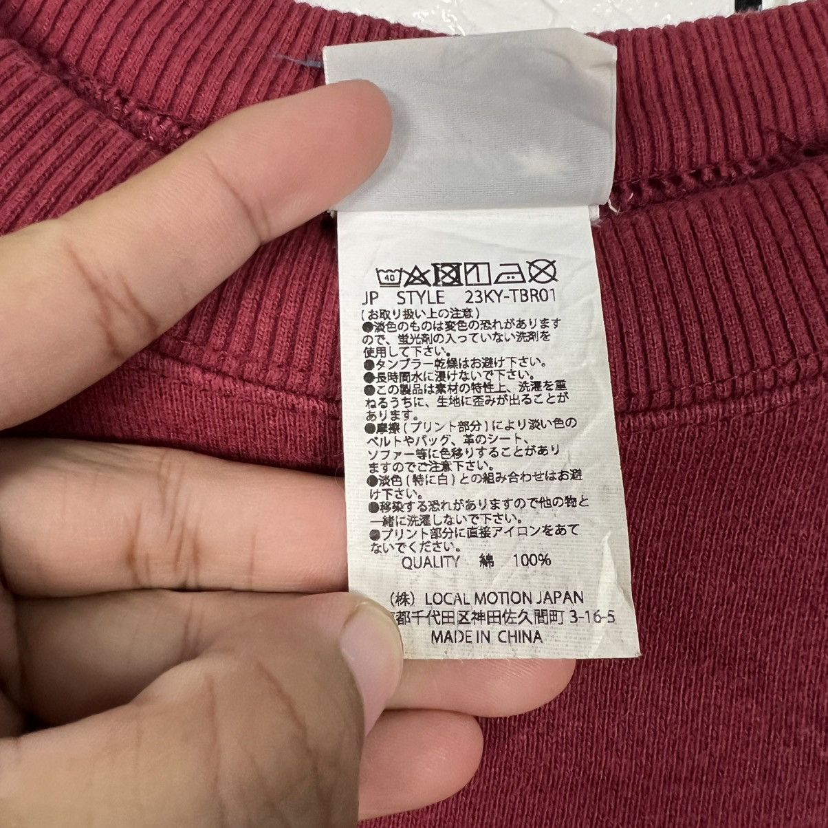 Japanese Brand LOCAL MOTION Aloha Hawaii Big Logo Sweatshirt #4242-C193 Size US M / EU 48-50 / 2 - 13 Thumbnail