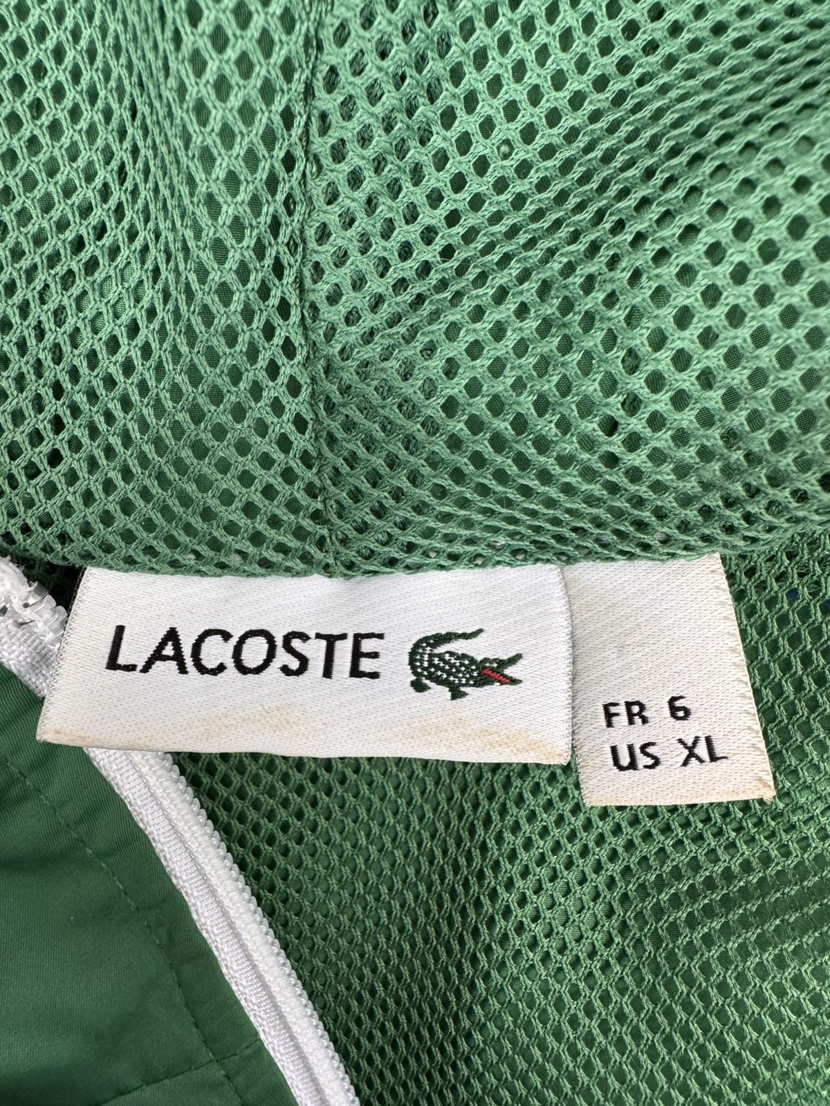 Lacoste Lacoste Men Hooded Zip Jacket Green Block Size XL Size US XL / EU 56 / 4 - 8 Thumbnail