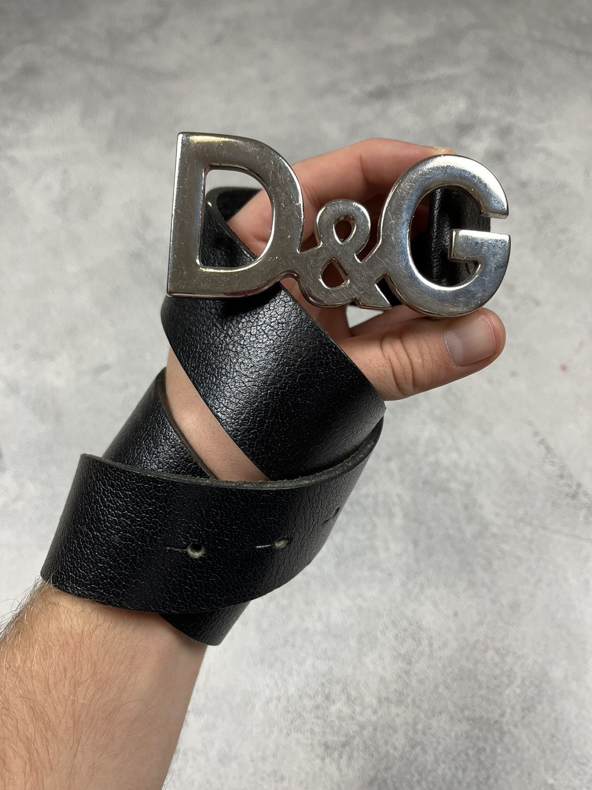 DOLCE AND GABBANA BELT RARE 美品-