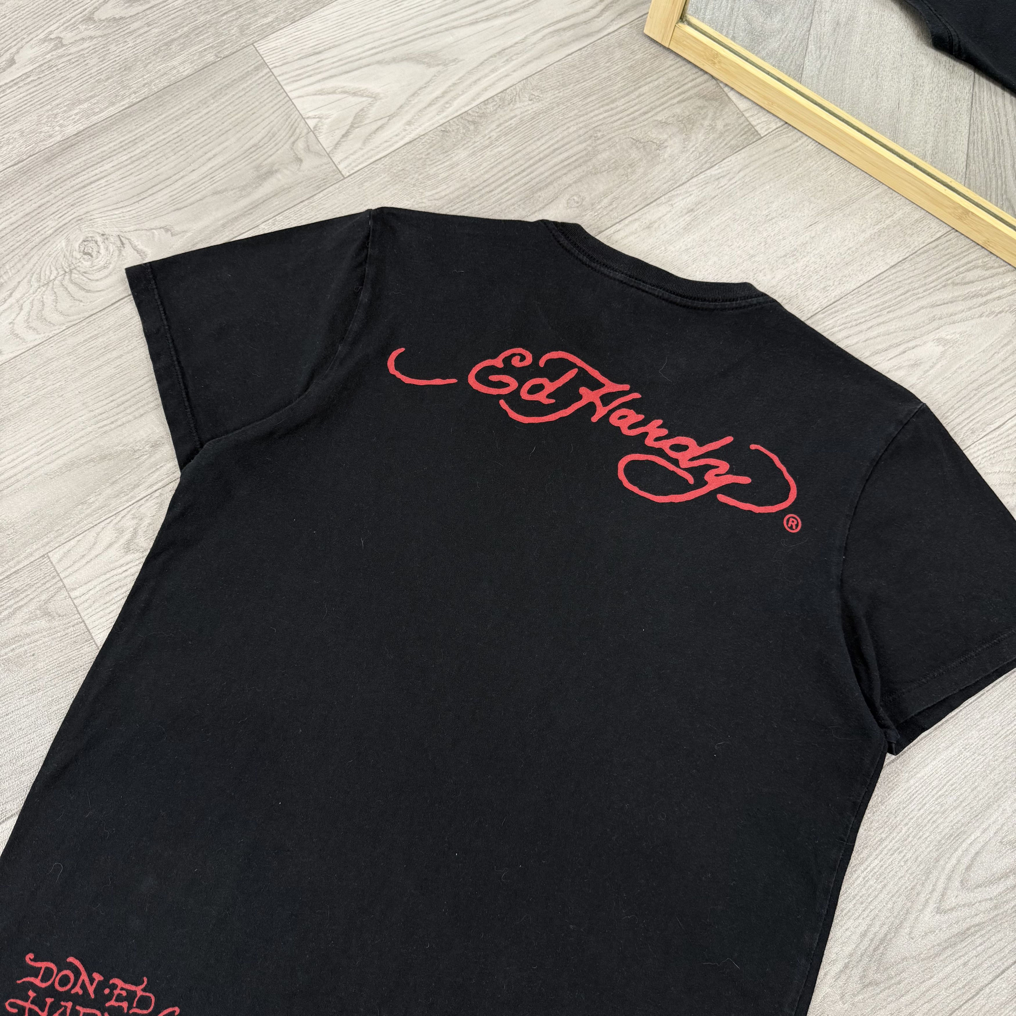 Ed Hardy Vintage Ed Hardy By Christian Audigier Y2K Graphic Tee Shirt Size US M / EU 48-50 / 2 - 6 Thumbnail