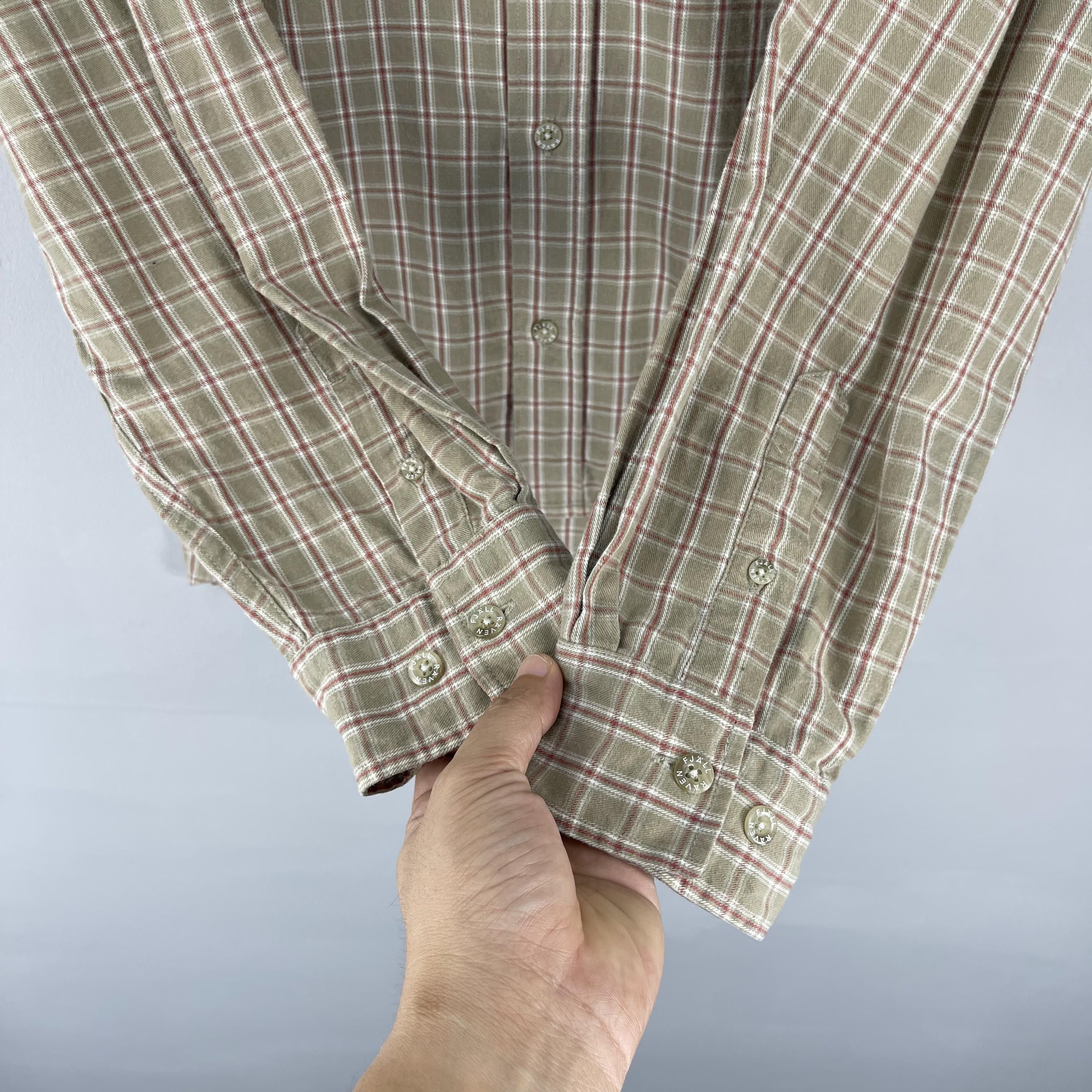 Fjallraven Vintage 90s FJALLRAVEN Checkered Board Minimalist Flannel Size US L / EU 52-54 / 3 - 9 Thumbnail