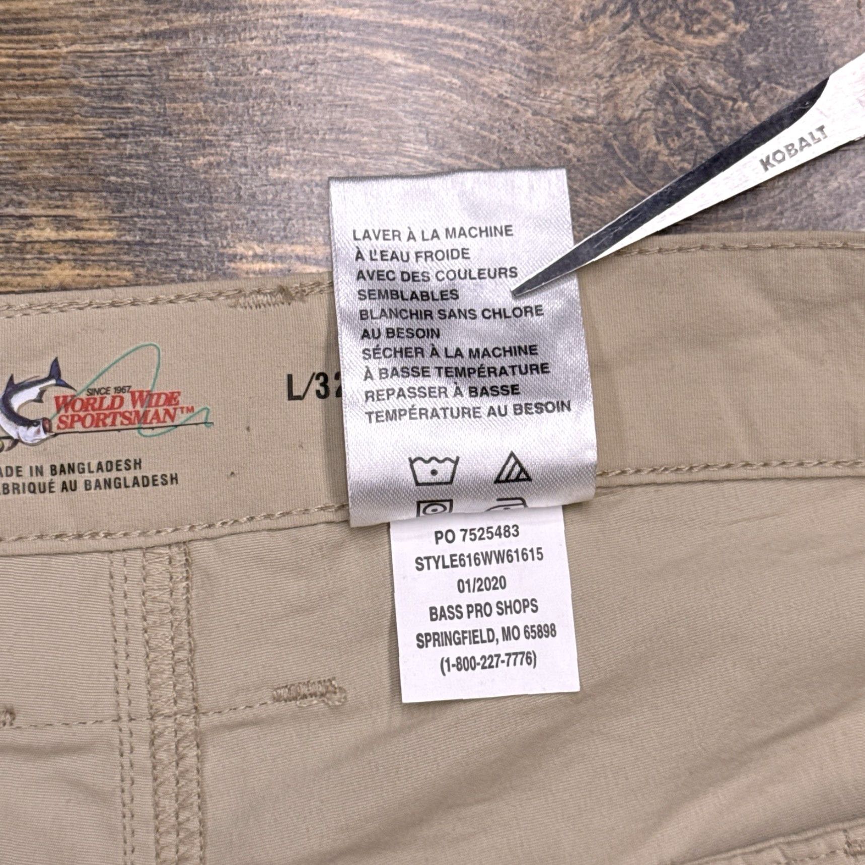 Vintage World Wide Sportsman Pants Convertible Zip Off Mens 34x32 Tan Regular Mens Size US 34 / EU 50 - 6 Thumbnail