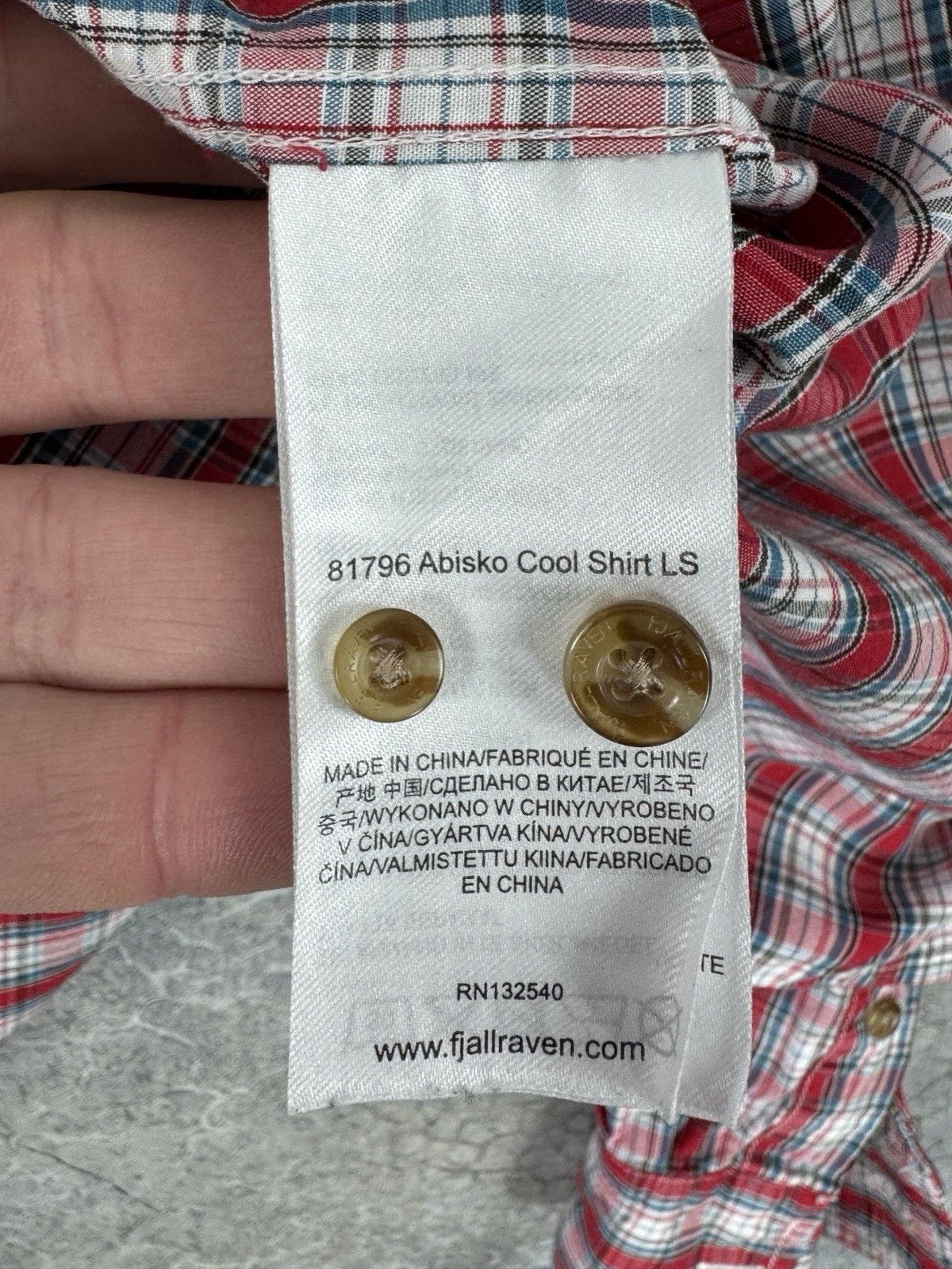 Fjallraven Fjallraven Abisko Cool LS Shirt Size US L / EU 52-54 / 3 - 9 Thumbnail
