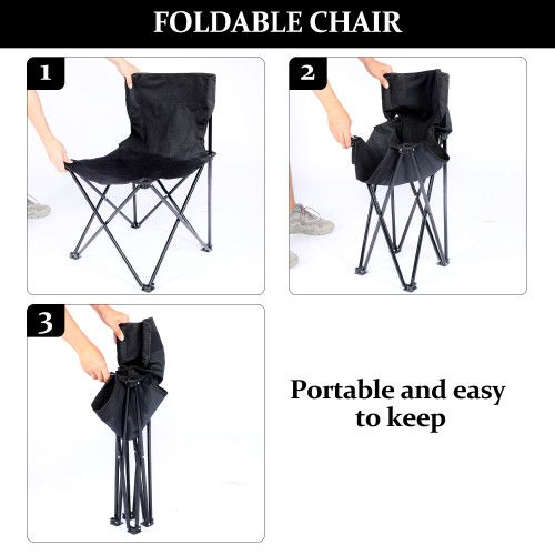 Designer × Homemade YSSOA Portable Folding Camping Chair with Carry Bag for Adul Size US L / EU 52-54 / 3 - 4 Thumbnail