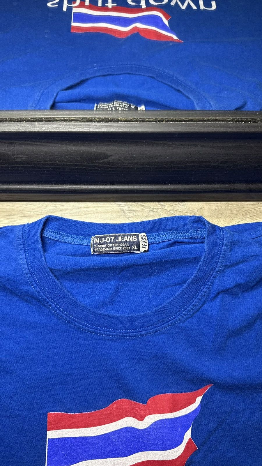 JNCO Vintage 1990s NJ.07 Jeans Shutdown Bangkok Promo Shirt Size US XL / EU 56 / 4 - 3 Thumbnail