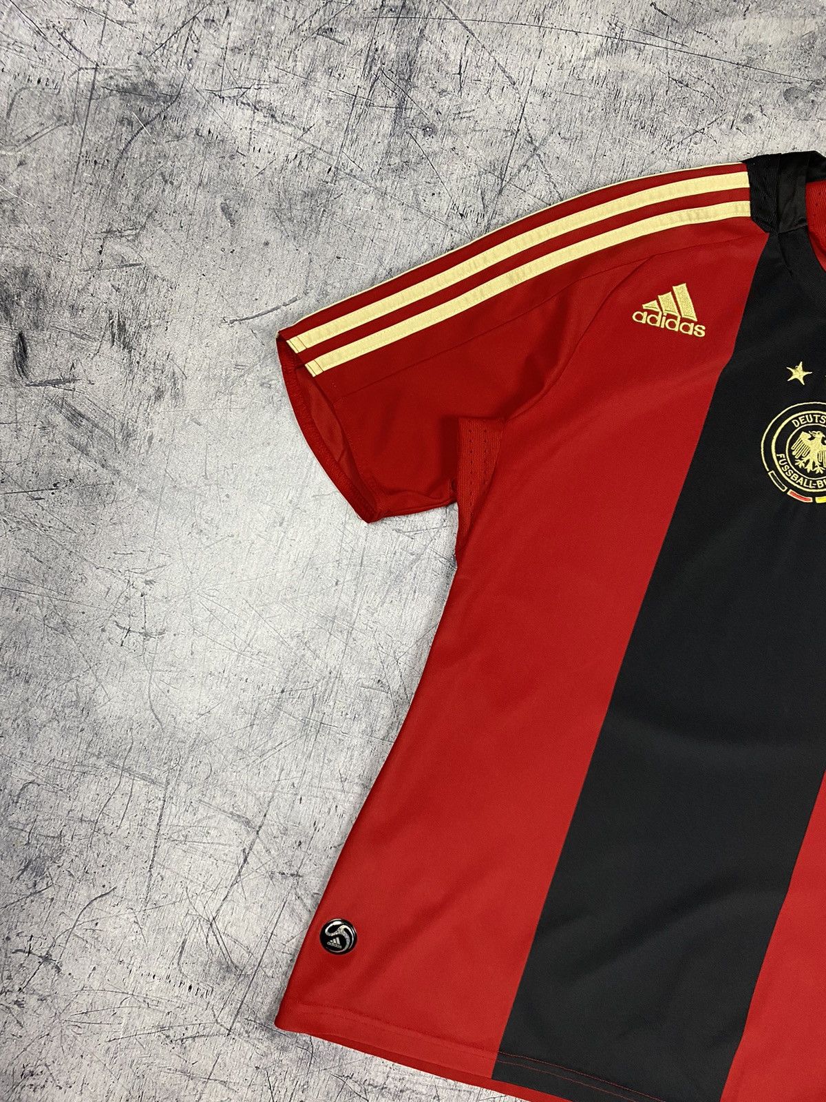 Adidas × Vintage Vintage Adidas Germany 2007-2008 Soccer Jersey Size US S / EU 44-46 / 1 - 4 Thumbnail
