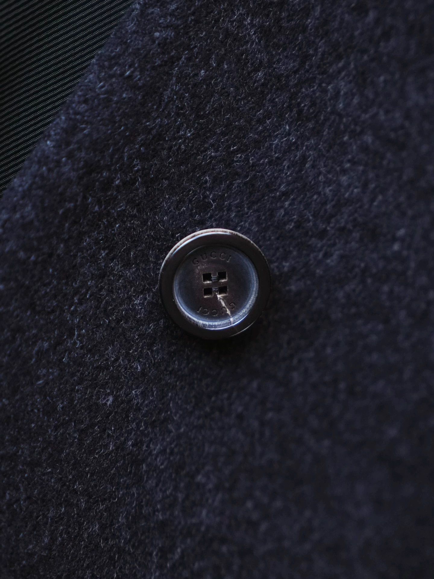 Gucci Gucci Charcoal Gray Handstitched WoolCashmere Coat Size XS / US 0-2 / IT 36-38 - 6 Thumbnail