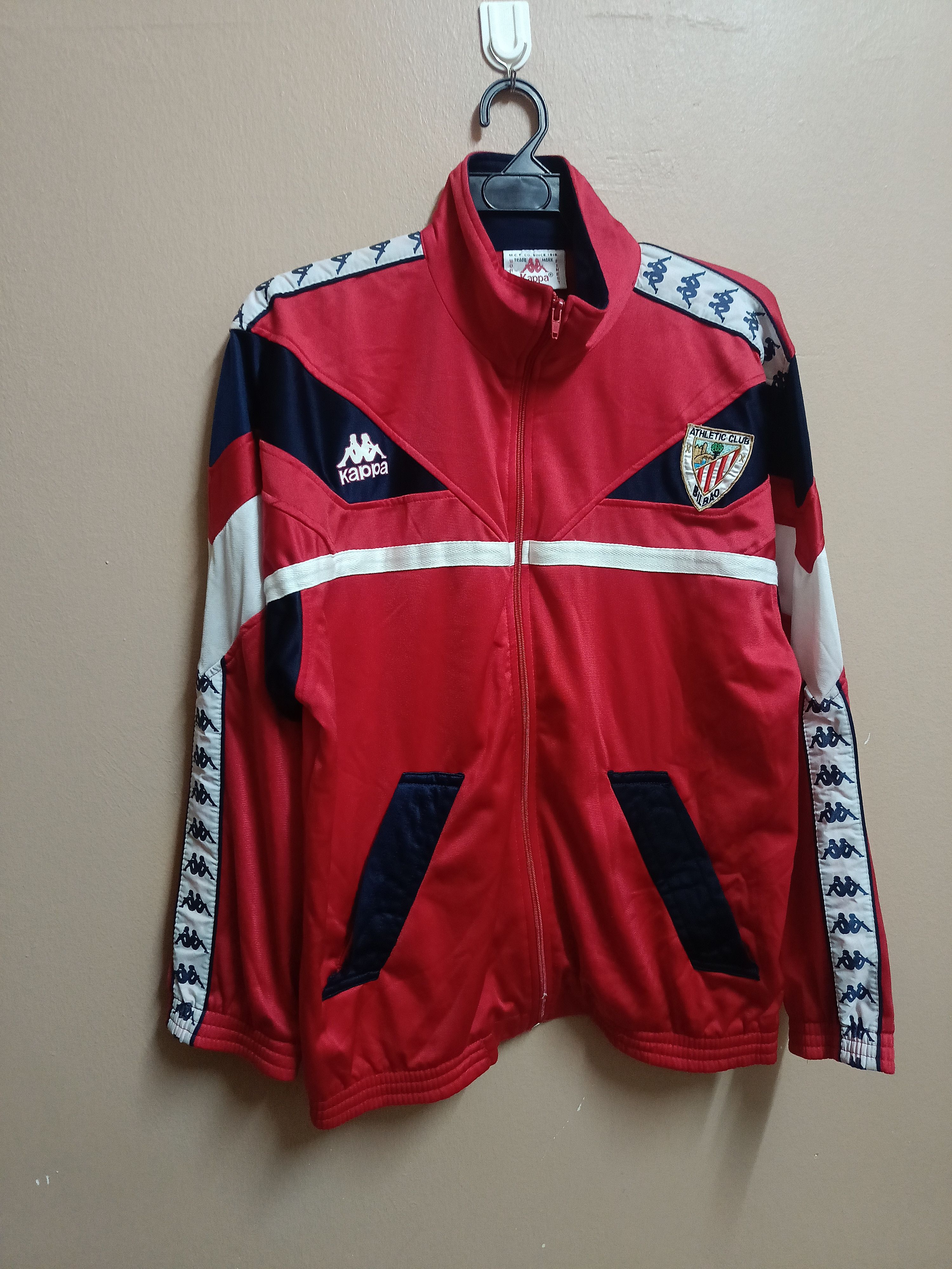 F.C. Real Bristol × Kappa × Vintage Vtg Kappa Athletic Bilbao 92/94 Team Jacket Size US L / EU 52-54 / 3 - 2 Thumbnail