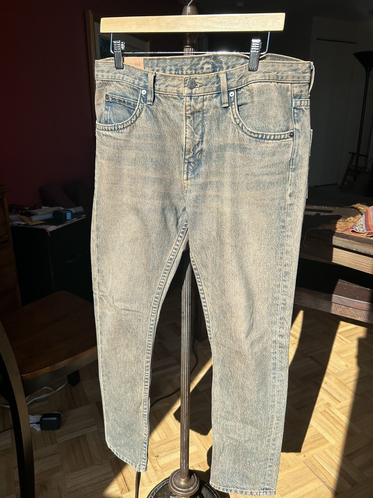 Helmut Lang Helmut Lang Brick Washed Denim- Made in USA Size US 32 / EU 48 - 1 Thumbnail